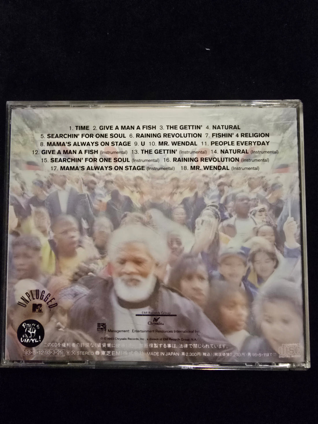 Arrested Development - Unplugged CD VG+