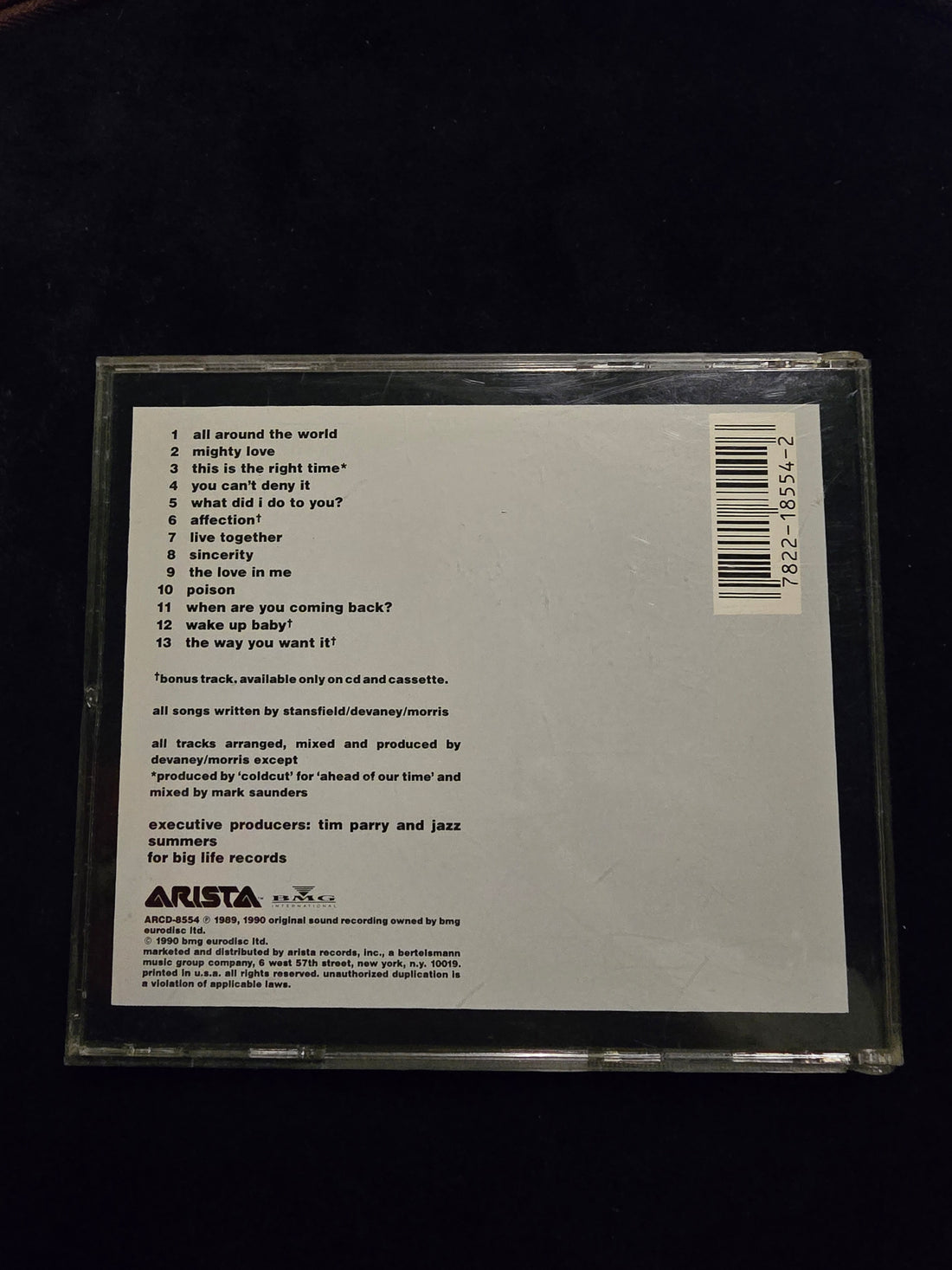 Lisa Stansfield - Affection CD NM or M-