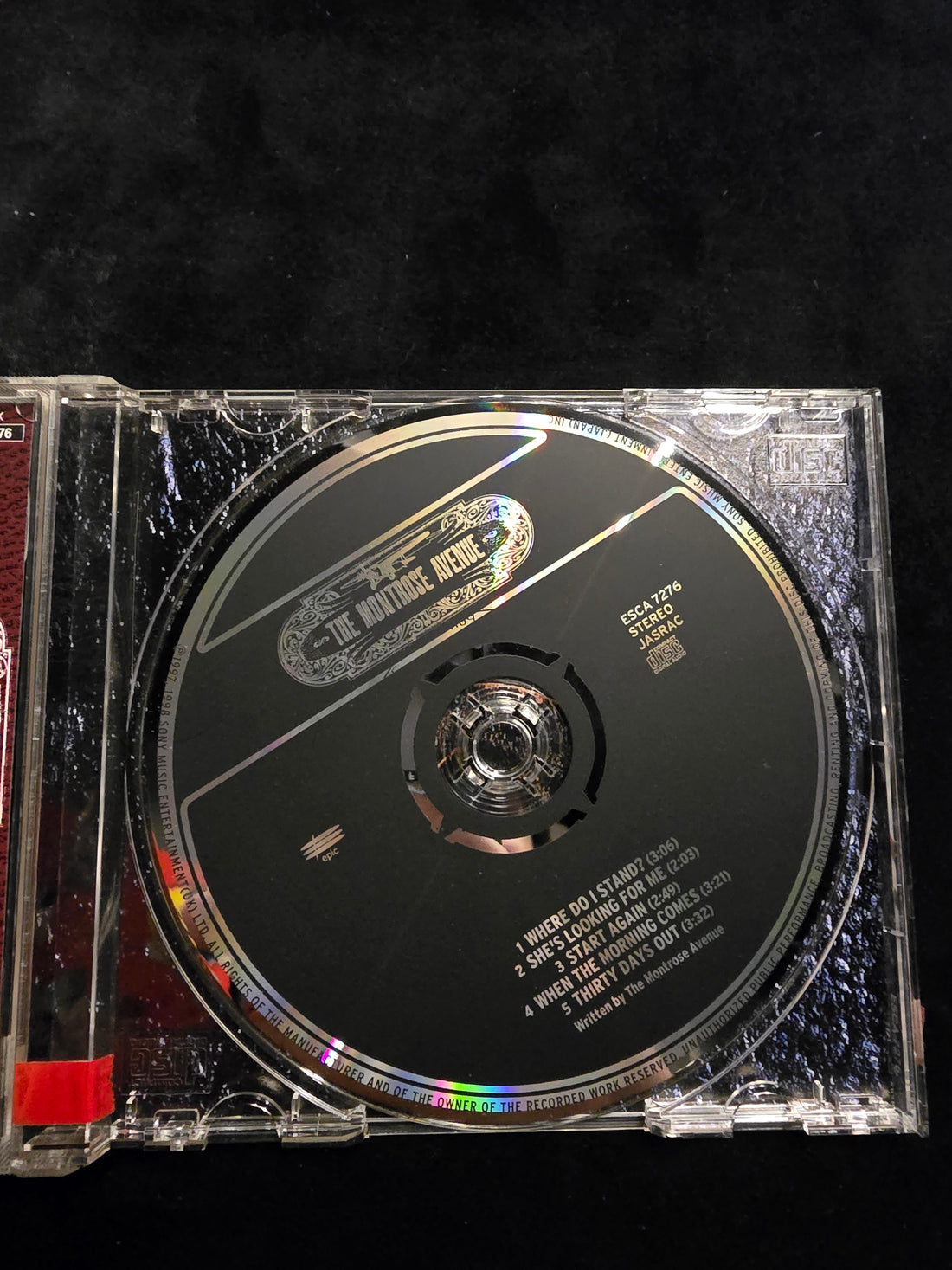 The Montrose Avenue - Where Do I Stand? CD NM or M-