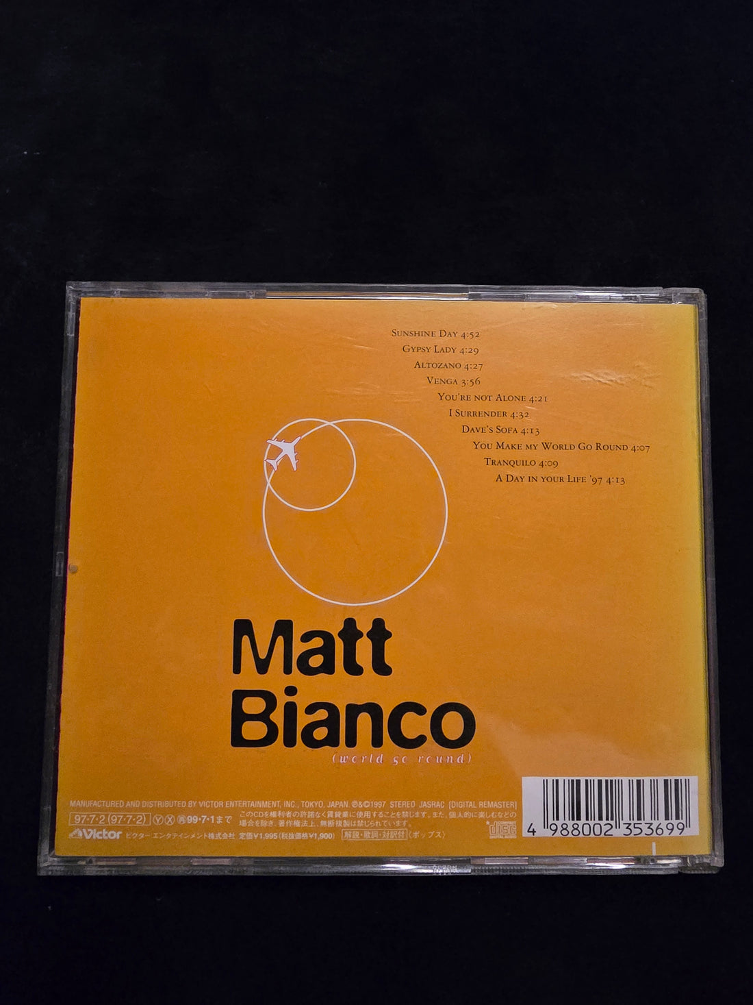 Matt Bianco - World Go Round CD VG+