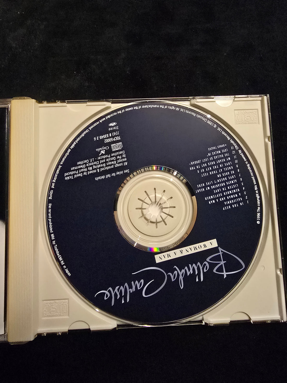 Belinda Carlisle - A Woman & A Man CD NM or M-