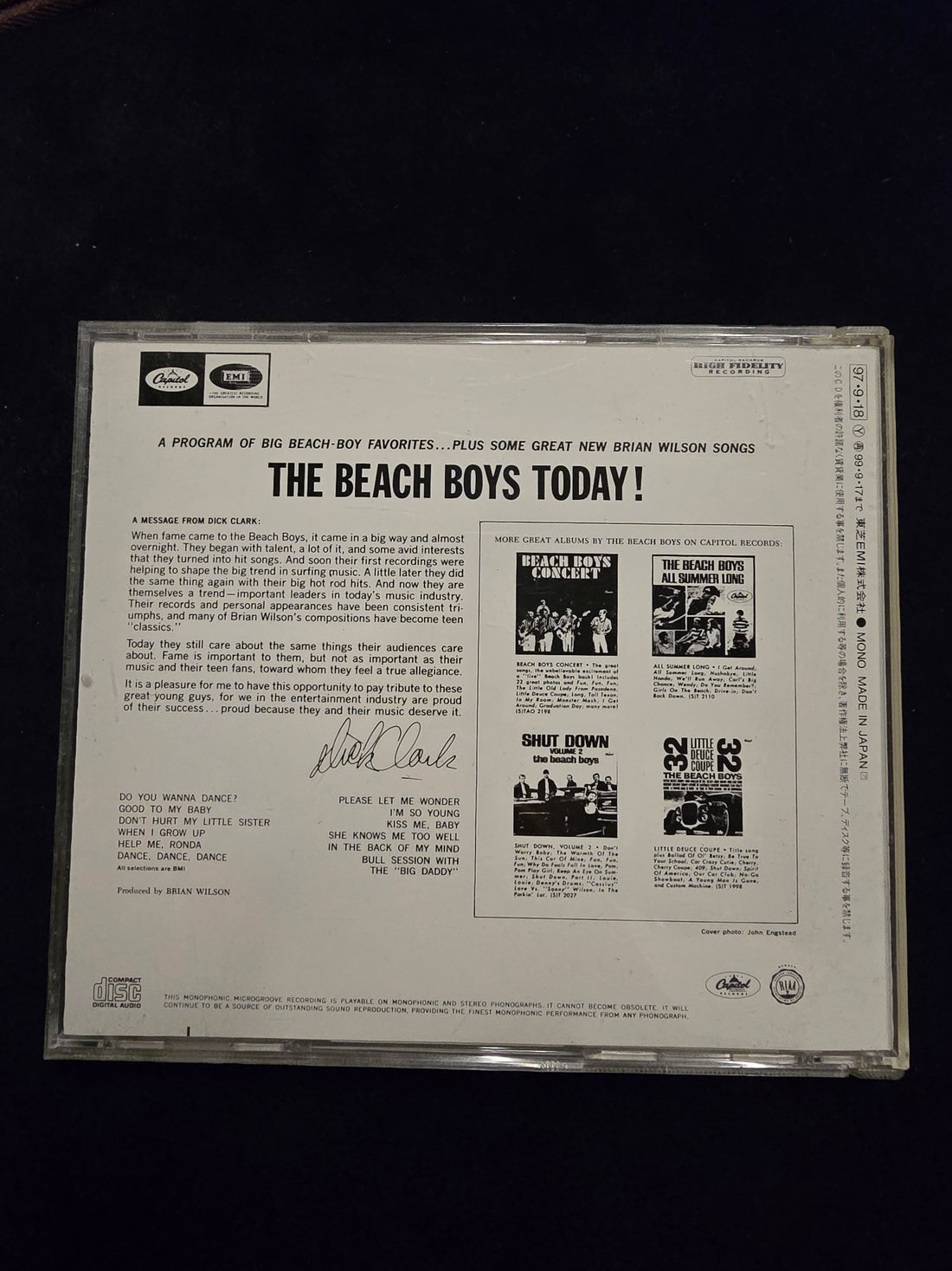 The Beach Boys - The Beach Boys Today! CD NM or M-