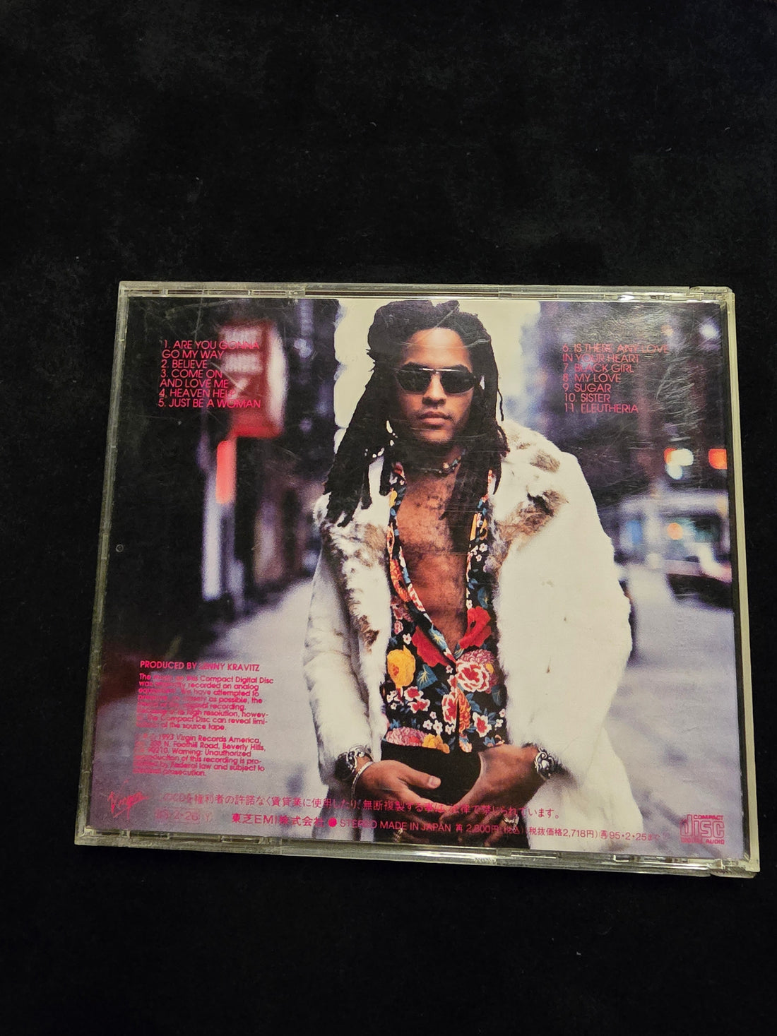 ซีดี Lenny Kravitz - Are You Gonna Go My Way CD NM or M-