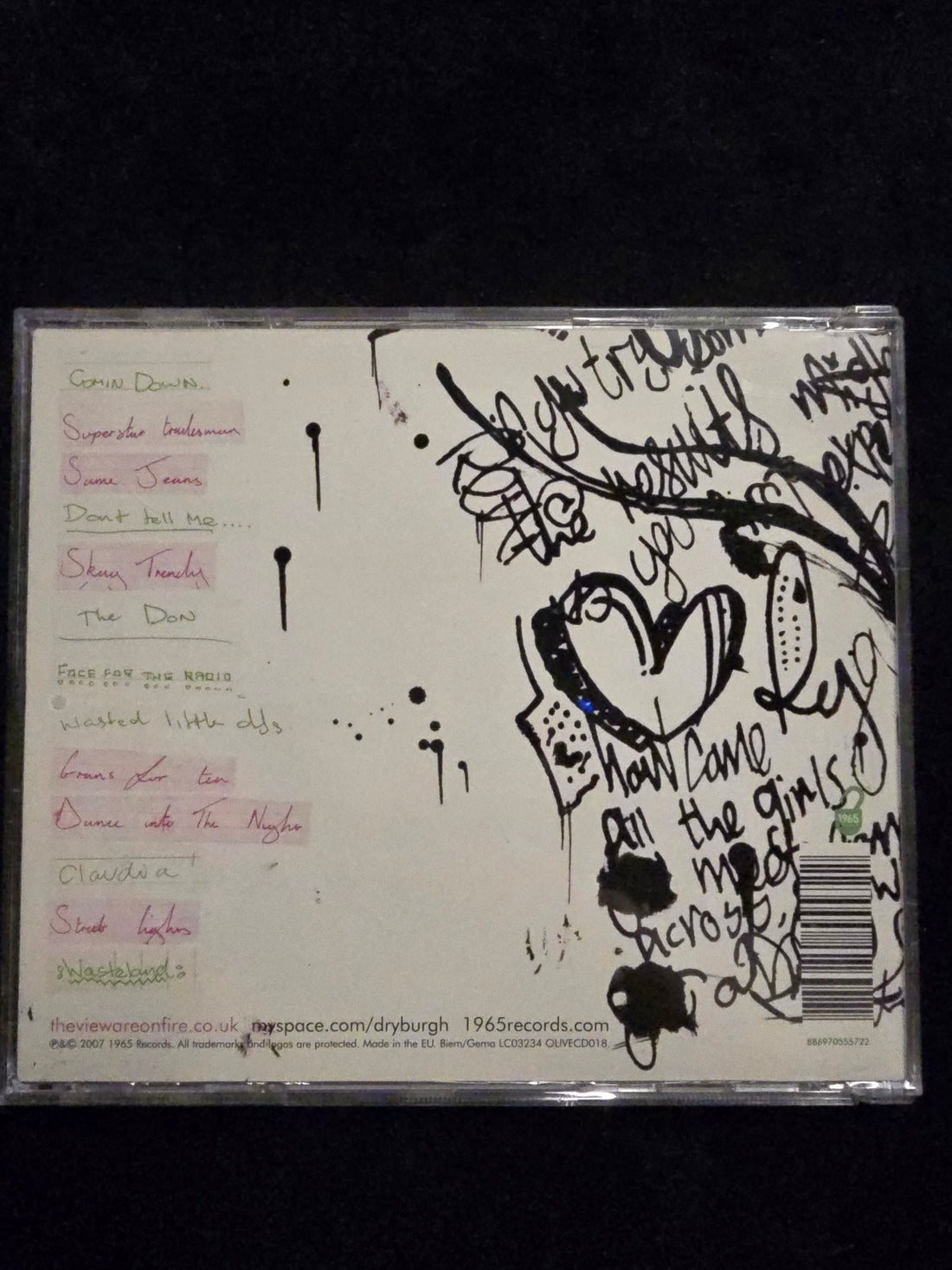 ซีดี The View - Hats Off To The Buskers CD NM or M-