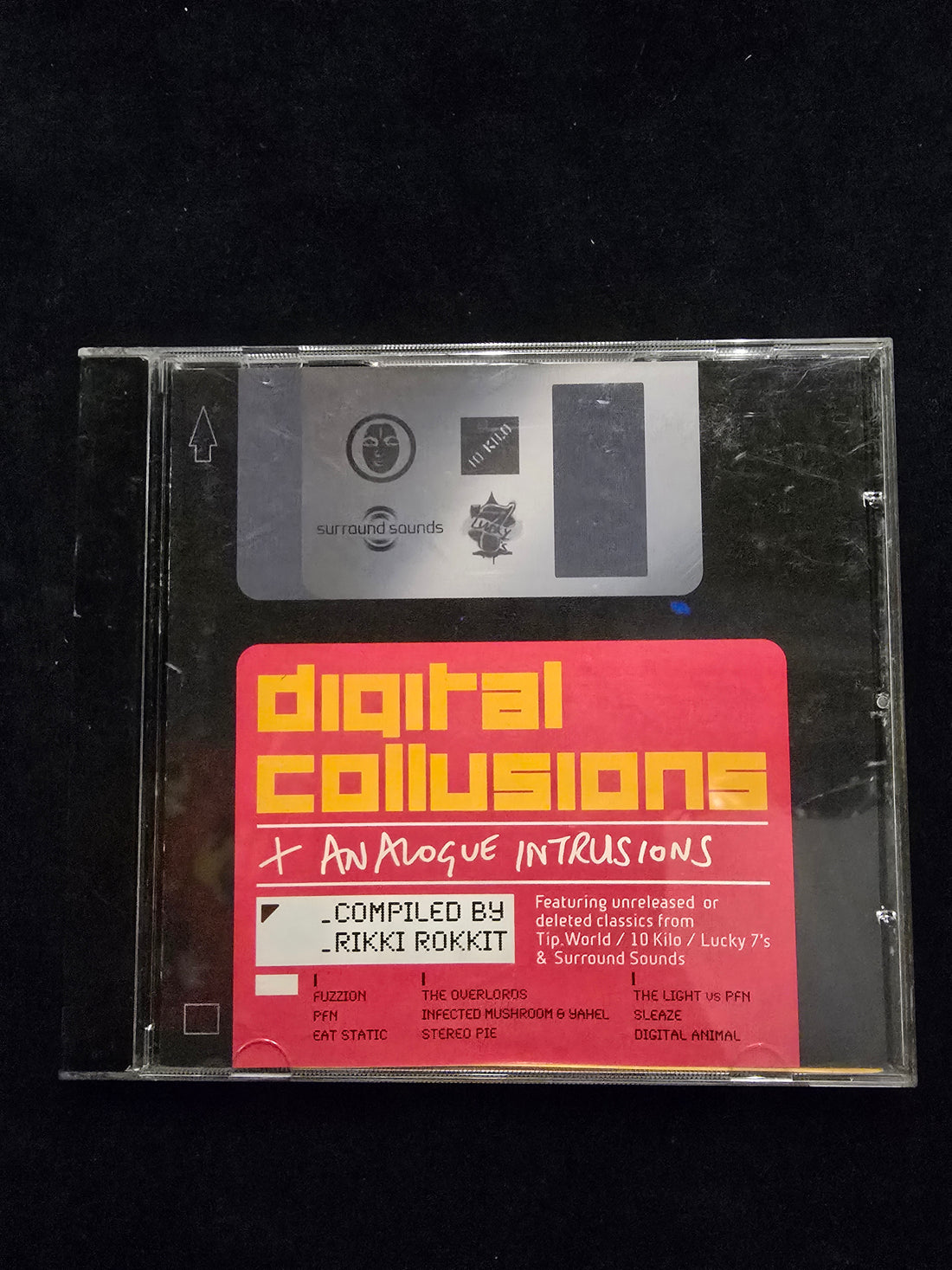 ซีดี Rikki Rokkit - Digital Collusions + Analogue Intrusions CD VG+