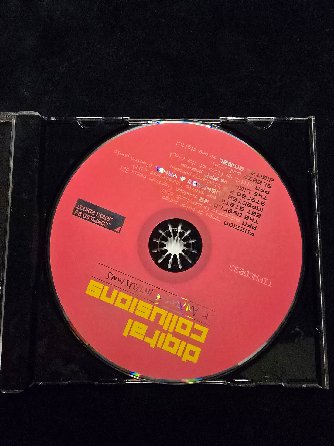 ซีดี Rikki Rokkit - Digital Collusions + Analogue Intrusions CD VG+