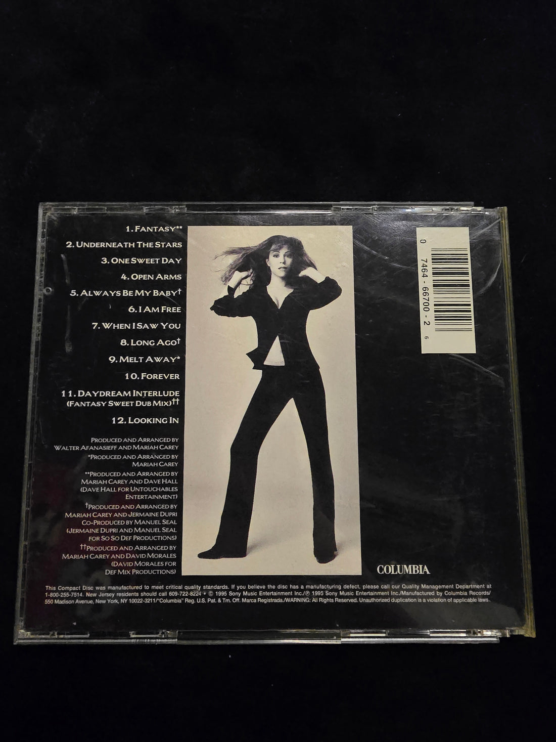 ซีดี Mariah Carey - Daydream CD NM or M-