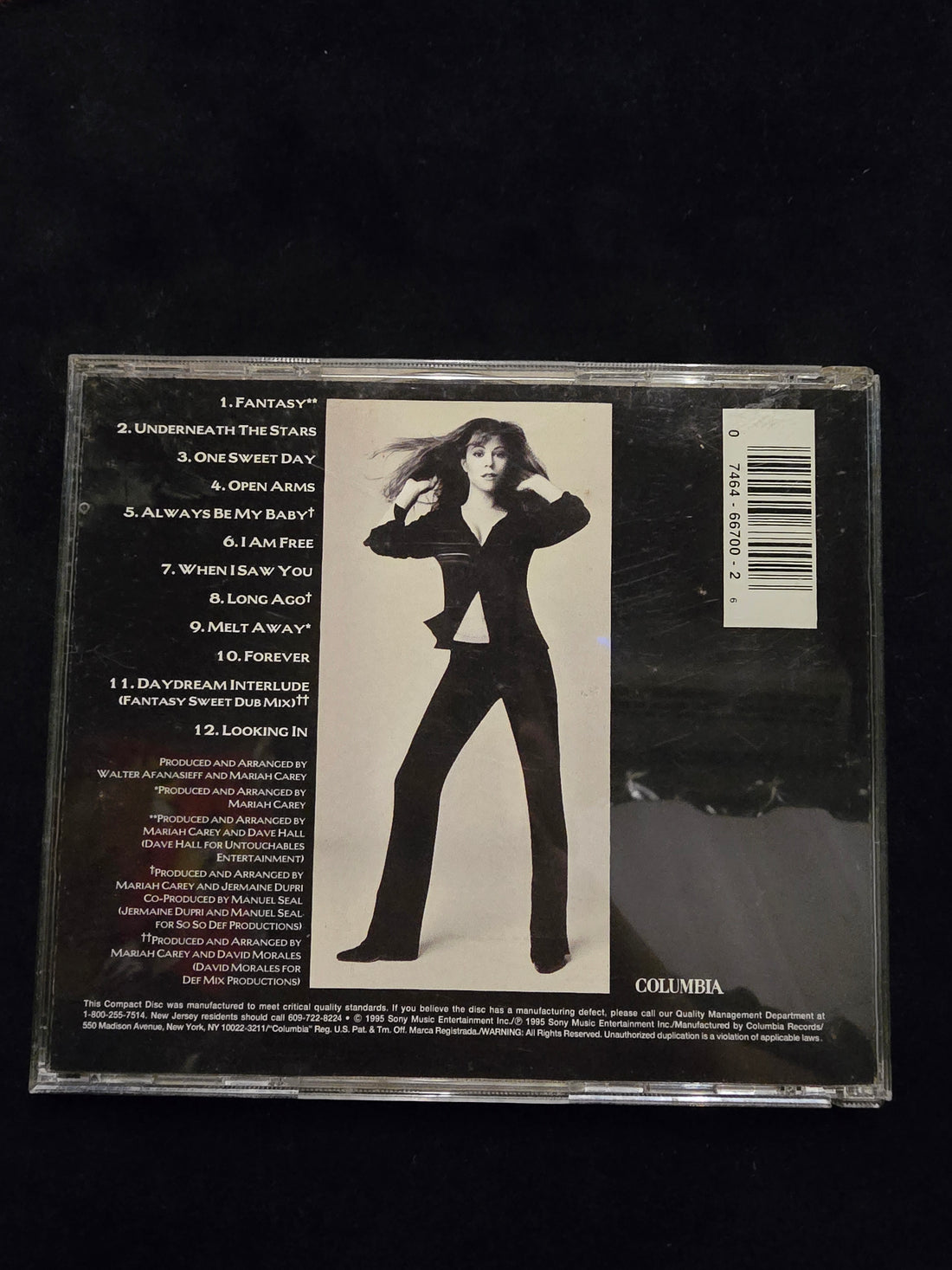 ซีดี Mariah Carey - Daydream CD NM or M-