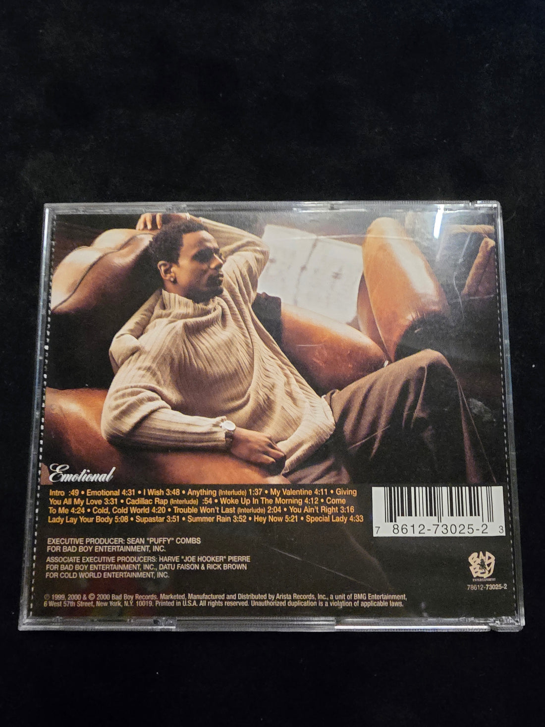 ซีดี Carl Thomas - Emotional CD NM or M-