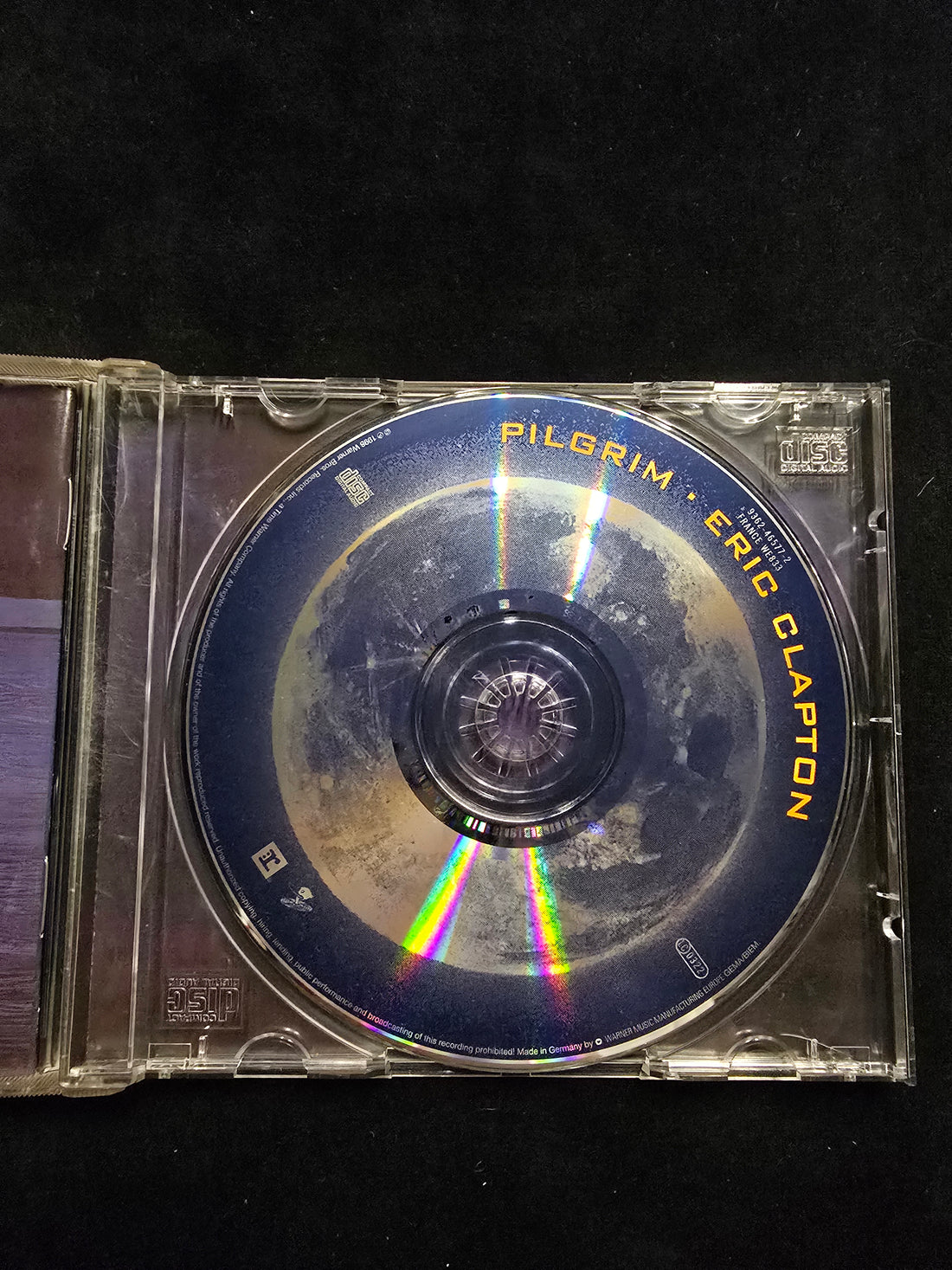 ซีดี Eric Clapton - Pilgrim CD NM or M-