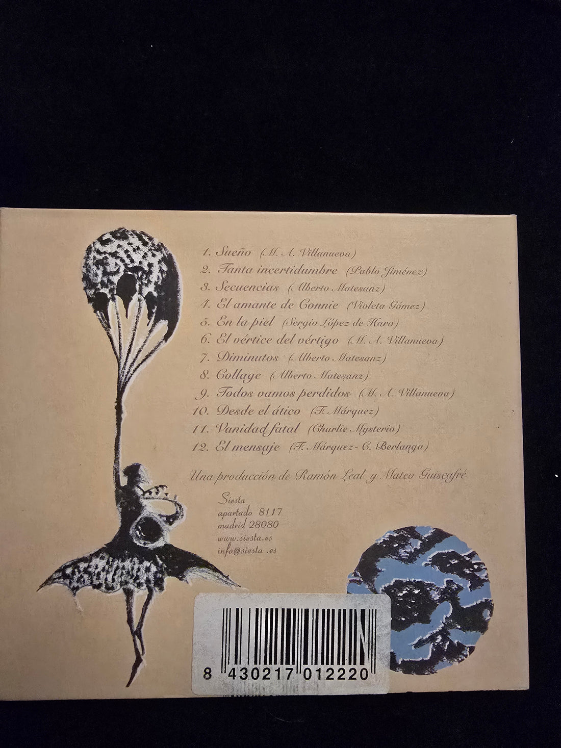 ซีดี Cristina Georgina - Mapa Mundi CD NM or M-