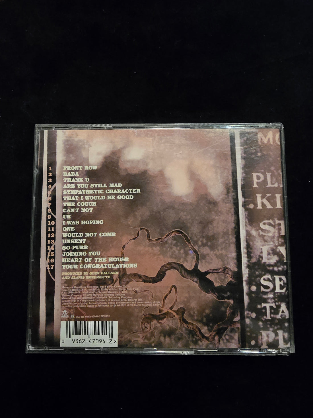 ซีดี Alanis Morissette - Supposed Former Infatuation Junkie CD NM or M-