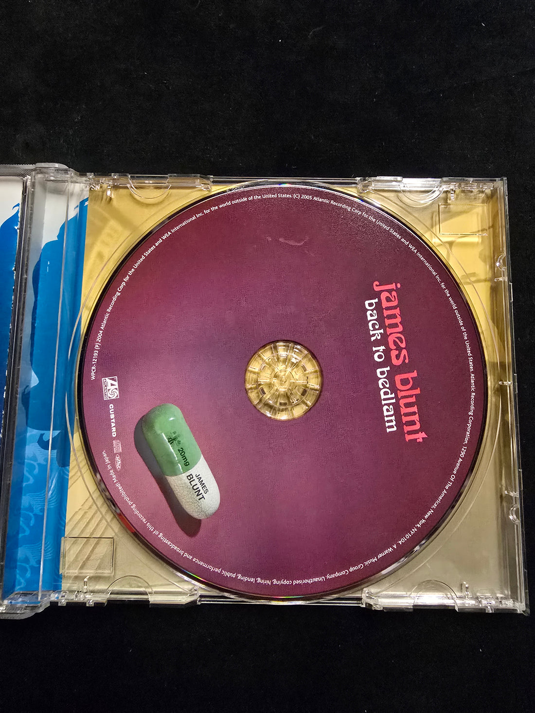 ซีดี James Blunt - Back To Bedlam CD NM or M-