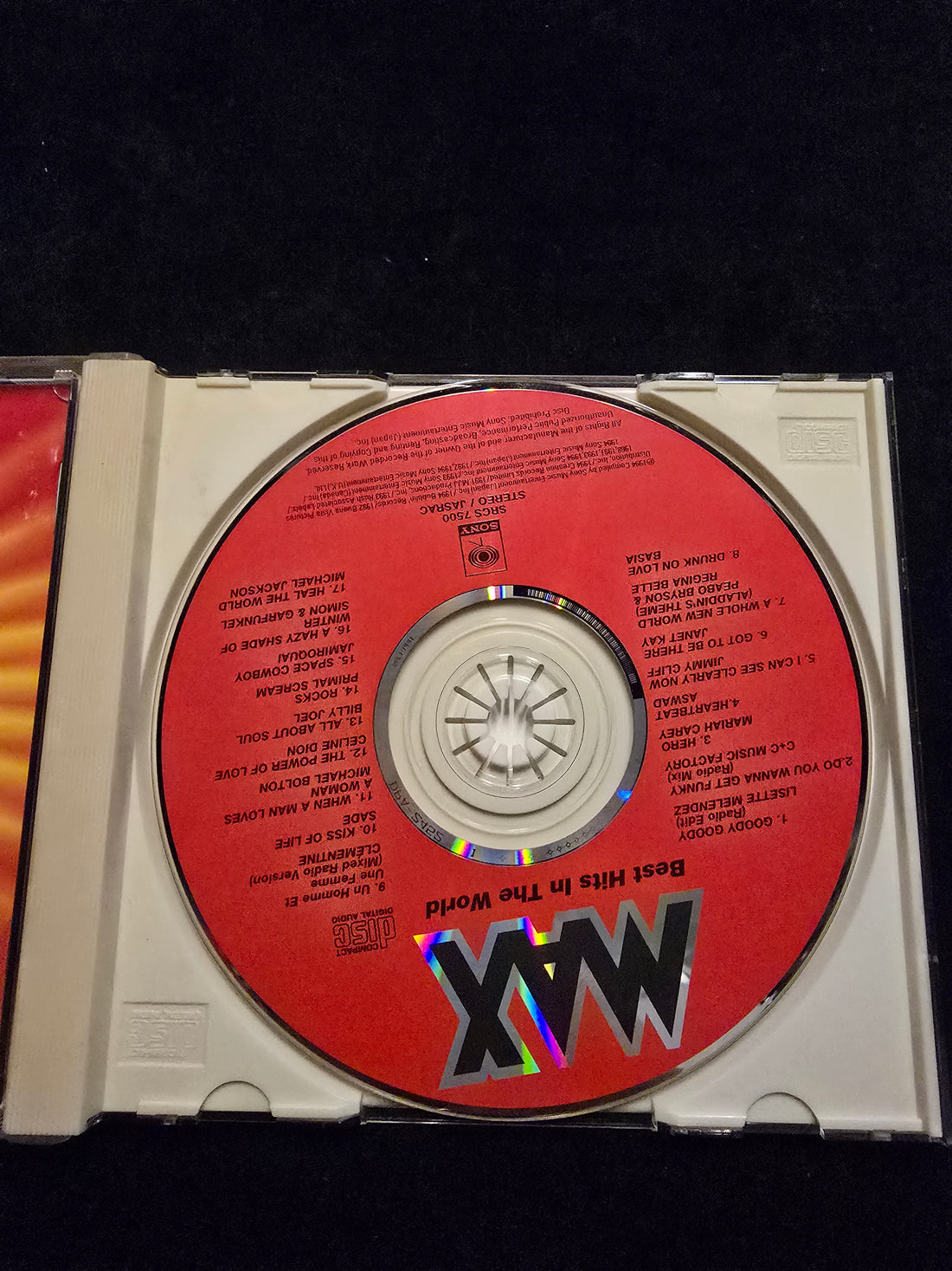 ซีดี Various - Max Best Hits In The World CD NM or M-