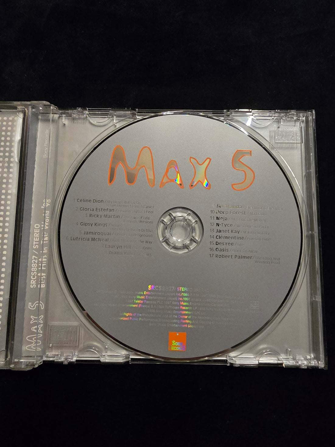 ซีดี Various - MAX 5 Best Hits CD VG+