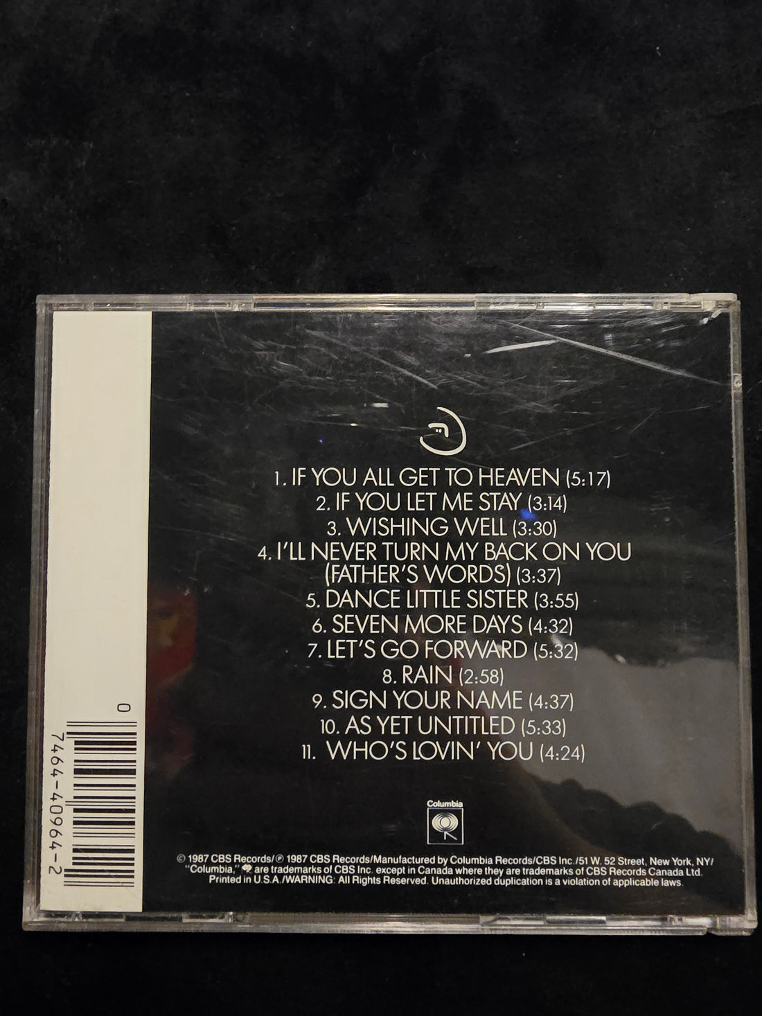 ซีดี Terence Trent D'Arby = Terence Trent D'Arby - Introducing The Hardline According To Terence Trent D'Arby = ＴＴＤ CD NM or M-