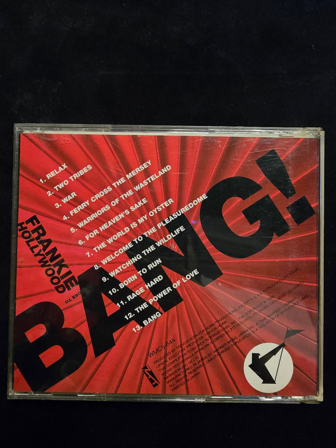 ซีดี Frankie Goes To Hollywood - Bang!...The Greatest Hits Of Frankie Goes To Hollywood CD VG+