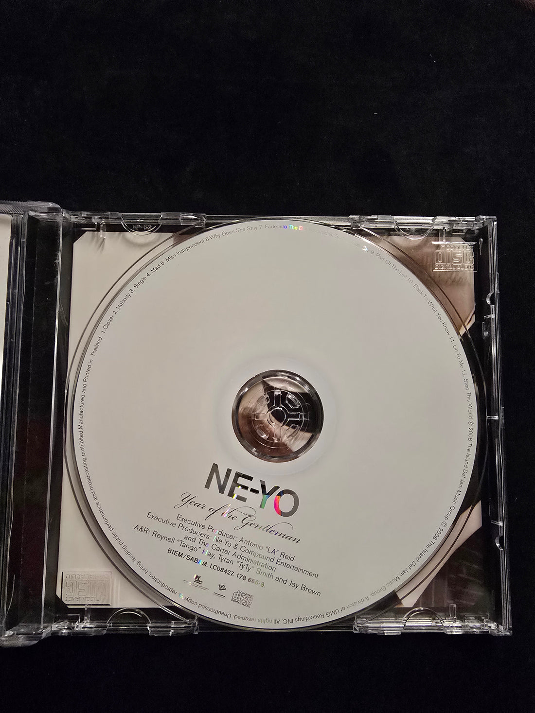 ซีดี Ne-Yo - Year Of The Gentleman CD VG+
