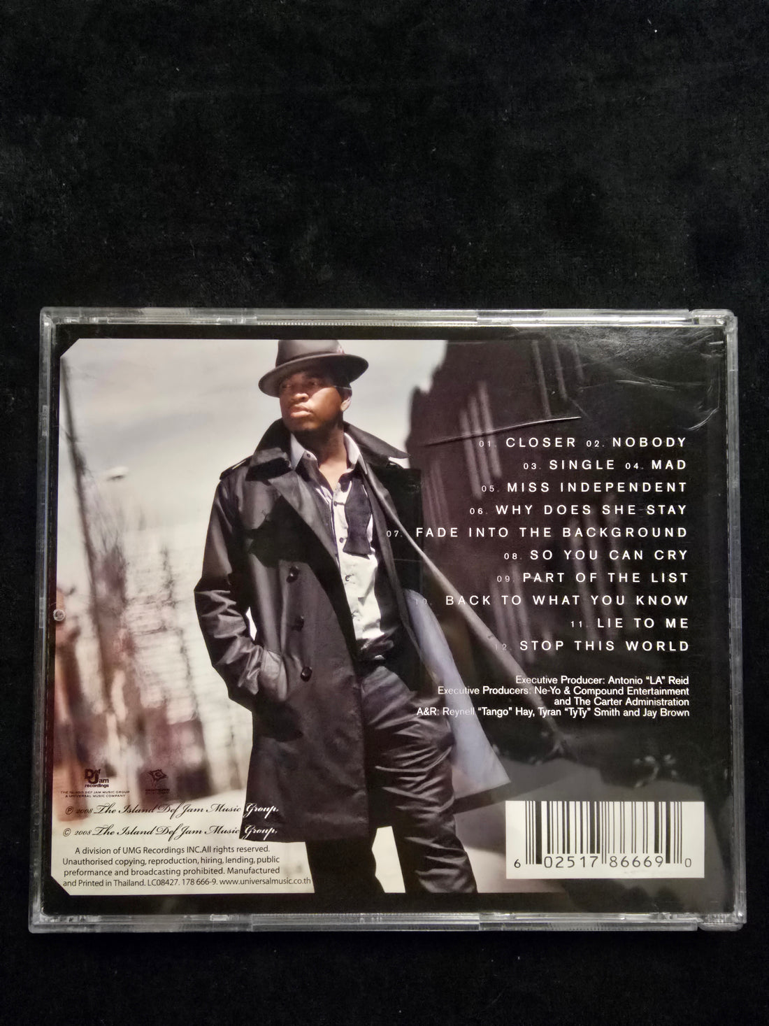 ซีดี Ne-Yo - Year Of The Gentleman CD VG+