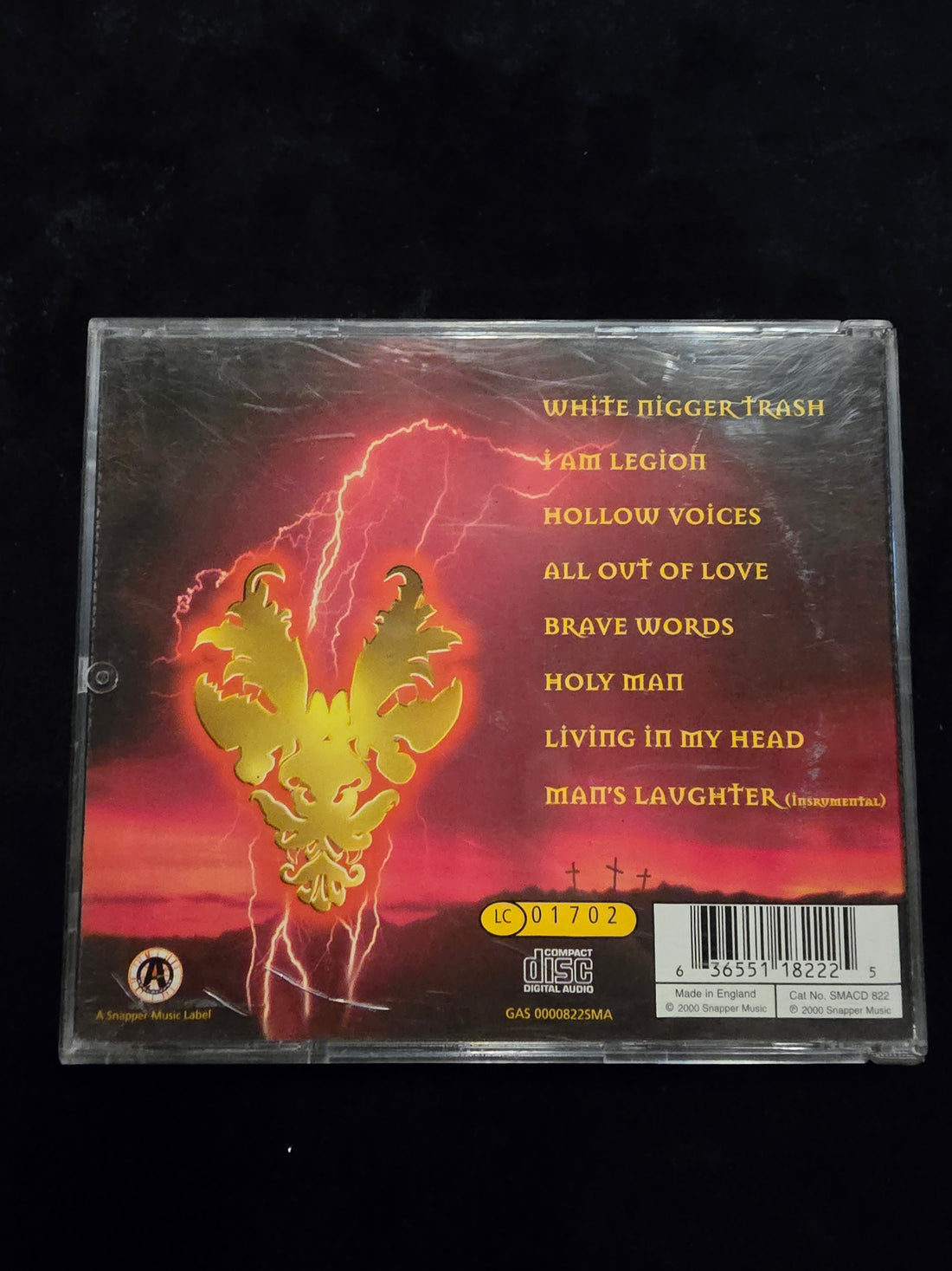 ซีดี Abaddon - I Am Legion CD VG+