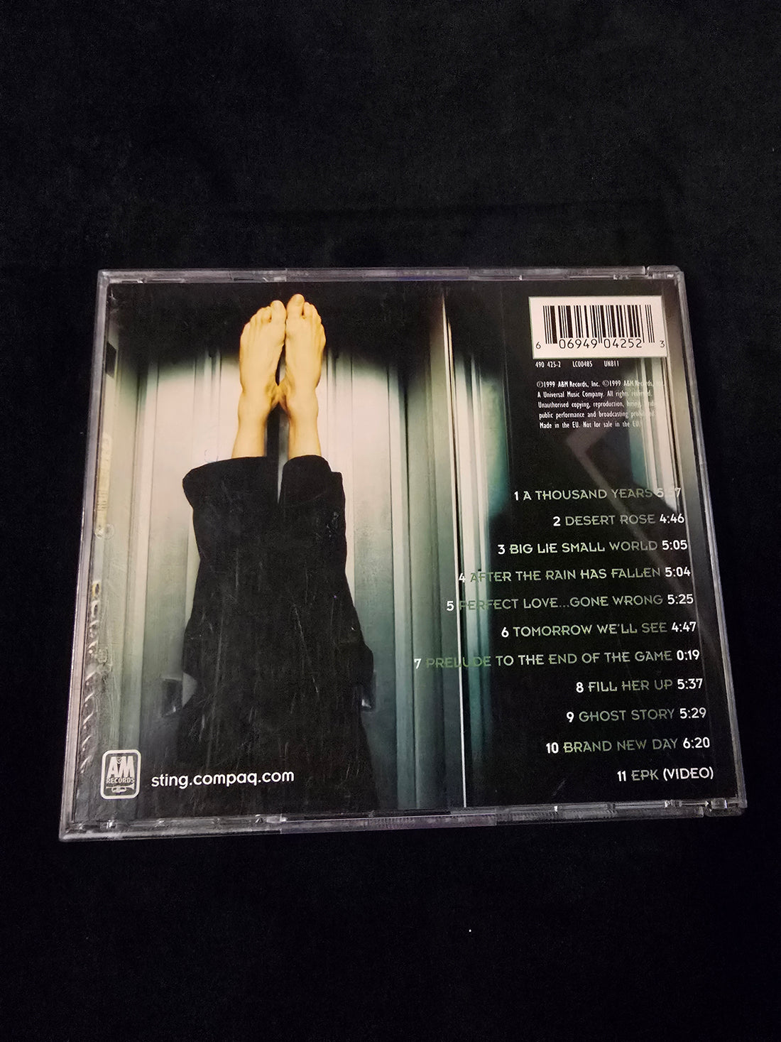 ซีดี Sting - Brand New Day CD NM or M-