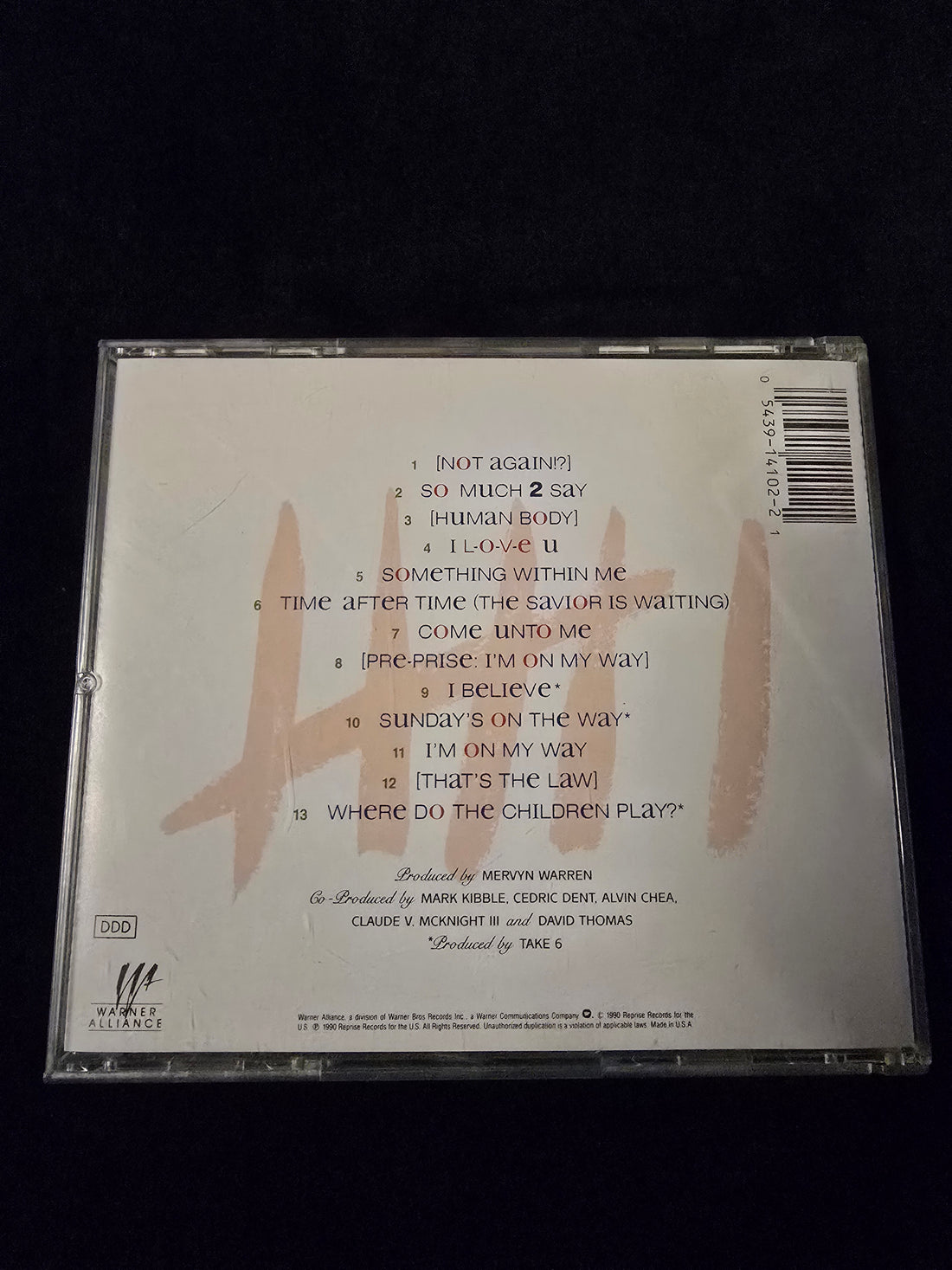 ซีดี Take 6 - So Much 2 Say CD VG+