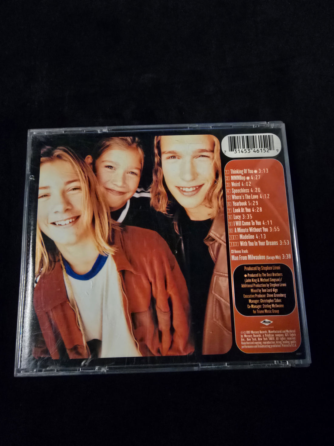 ซีดี Hanson - Middle Of Nowhere CD NM or M-