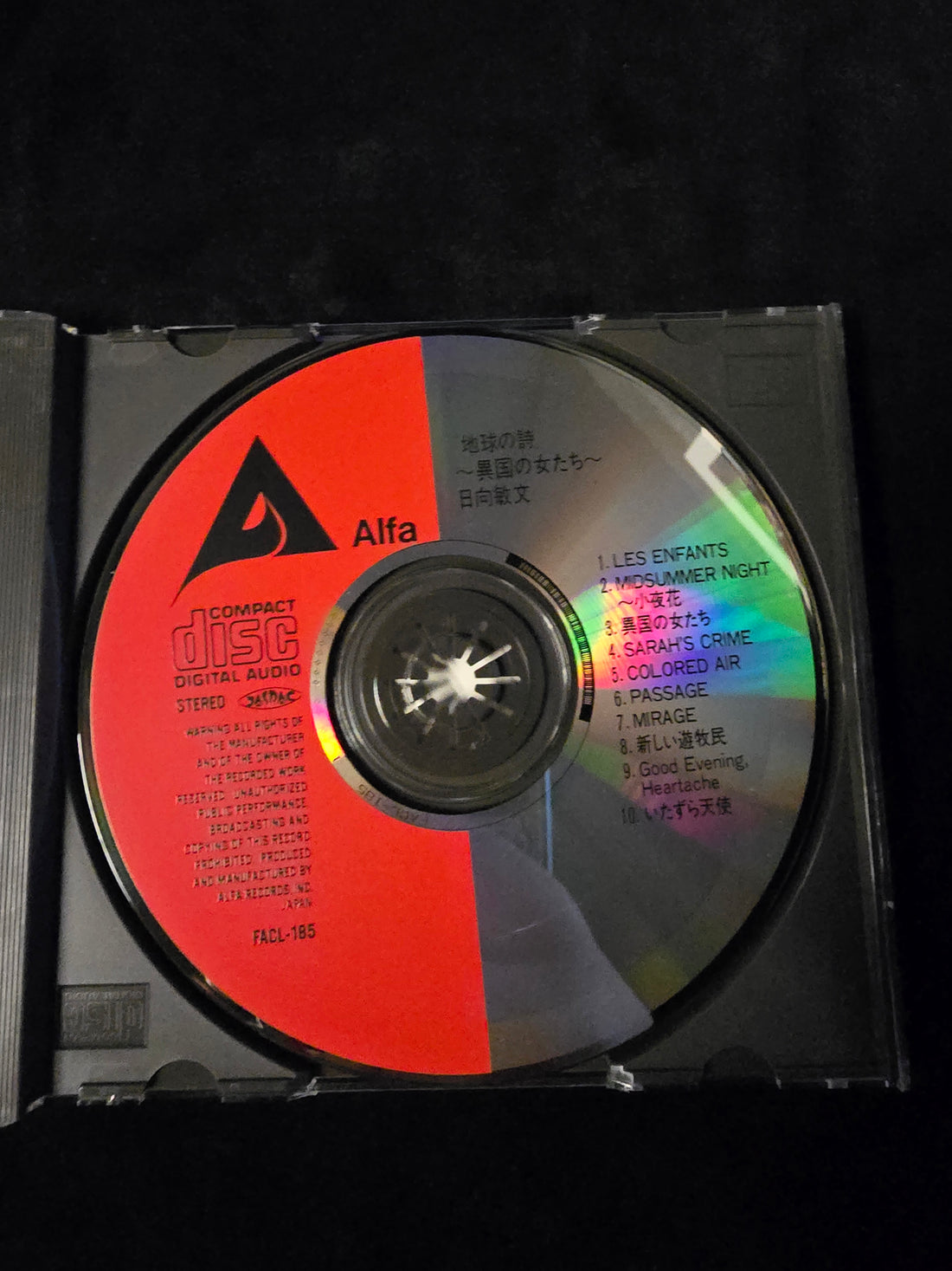 ซีดี Toshifumi Hinata - 異国の女たち CD NM or M-