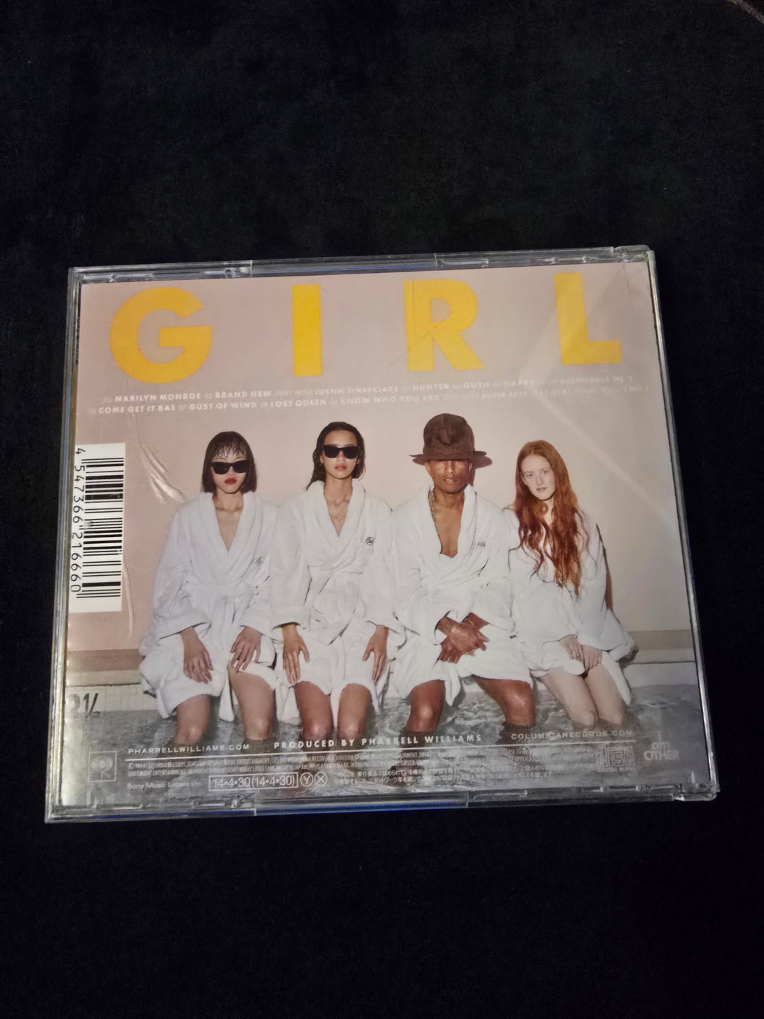 ซีดี Pharrell Williams - G I R L CD VG+