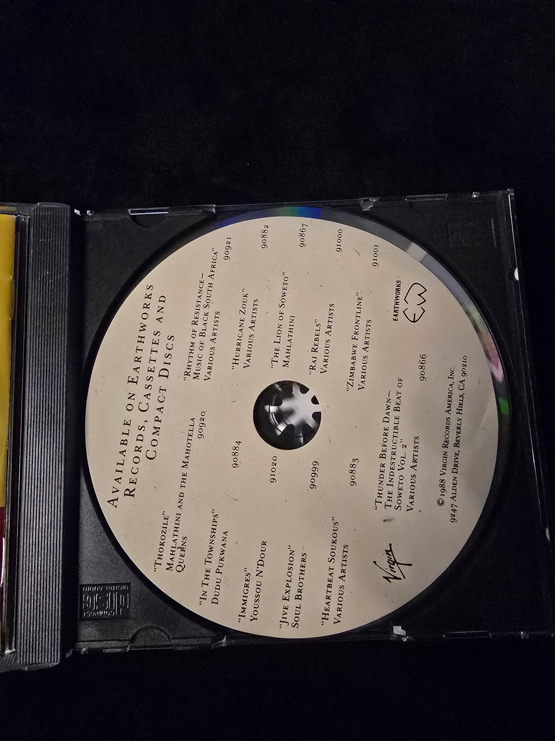 ซีดี Mahlathini And The Mahotella Queens - Thokozile CD VG