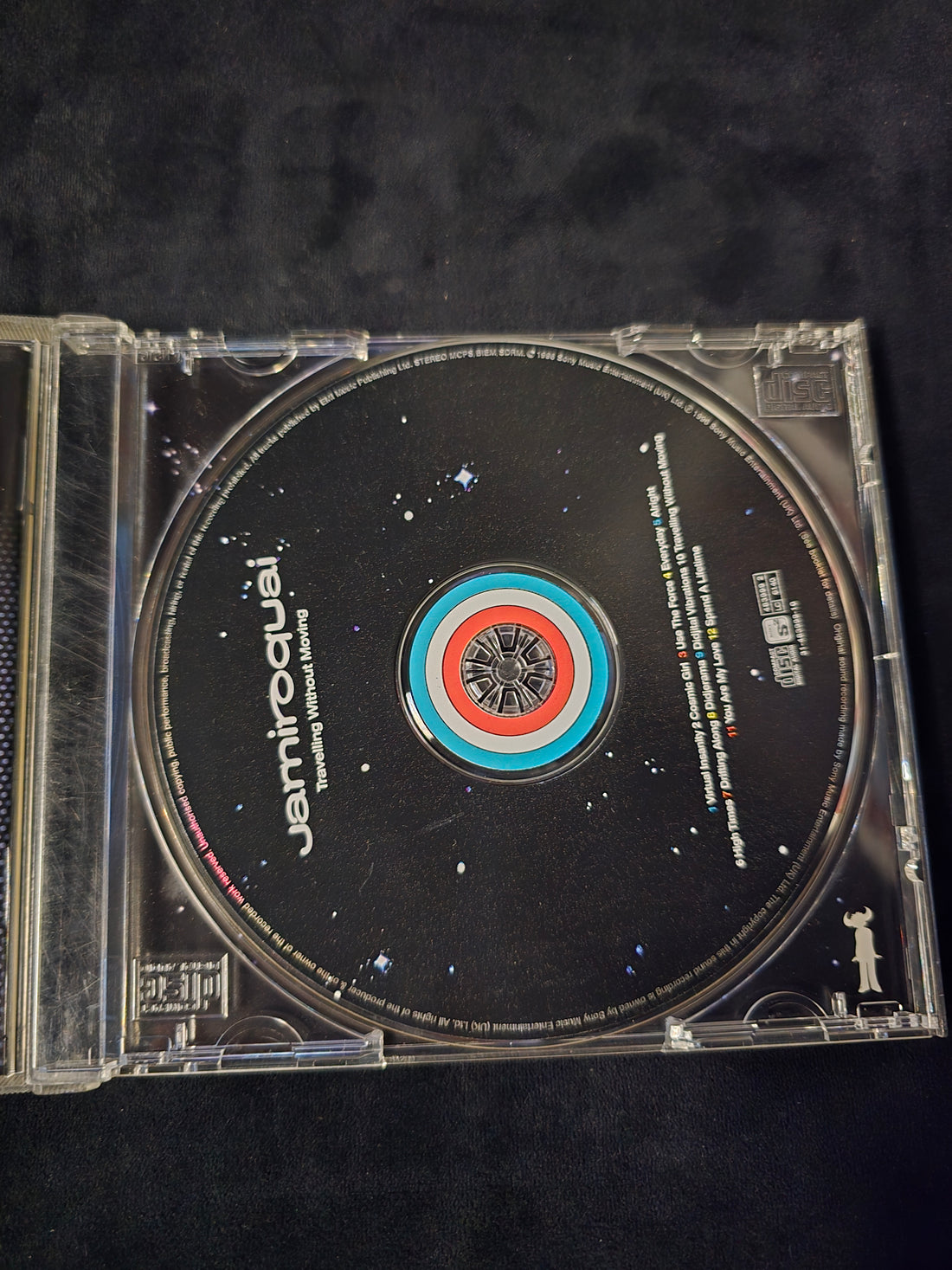 ซีดี Jamiroquai - Travelling Without Moving CD VG+