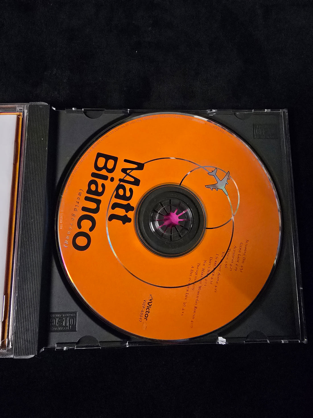 ซีดี Matt Bianco - World Go Round CD VG+