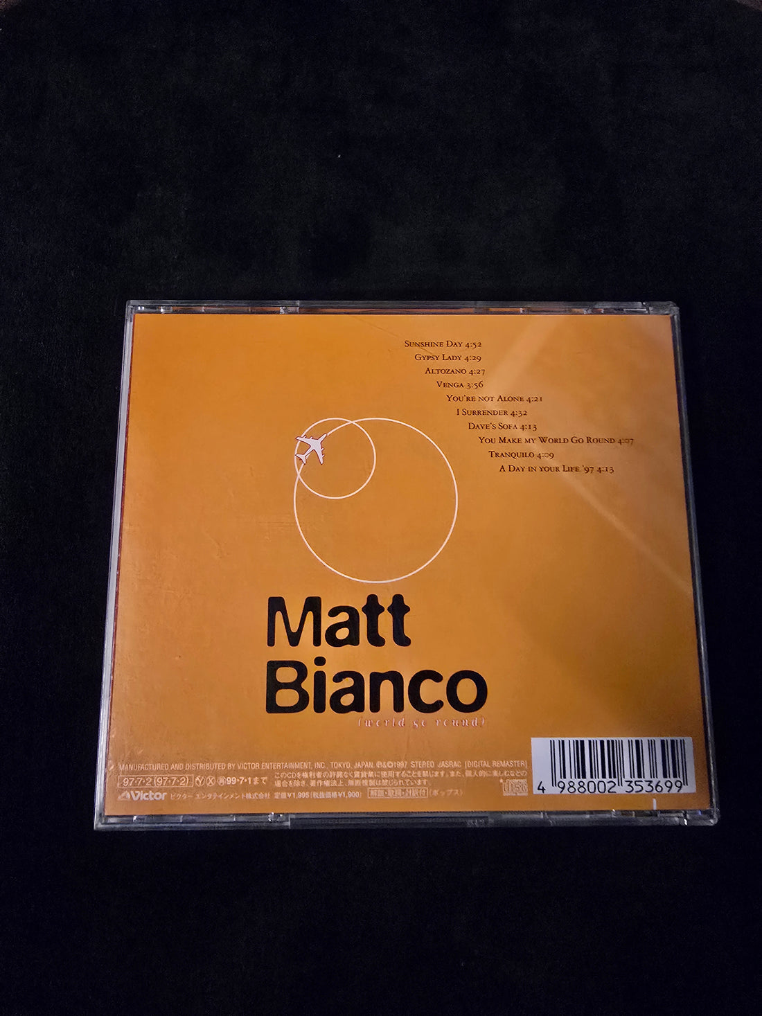 ซีดี Matt Bianco - World Go Round CD VG+