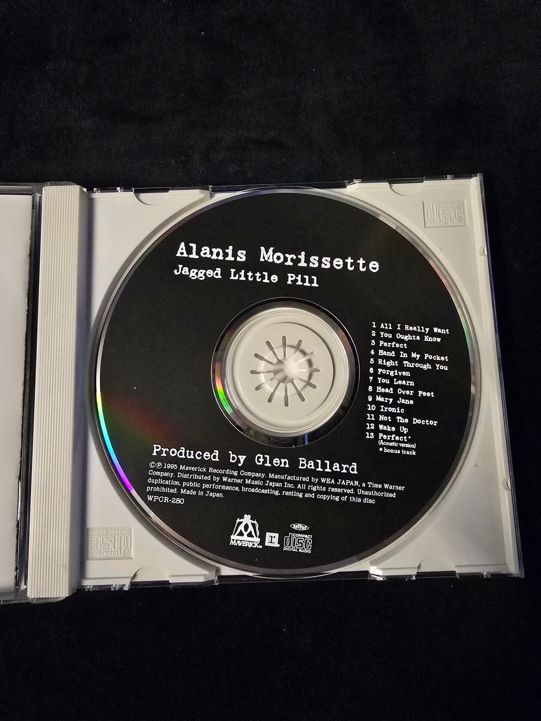 ซีดี Alanis Morissette - Jagged Little Pill CD VG+