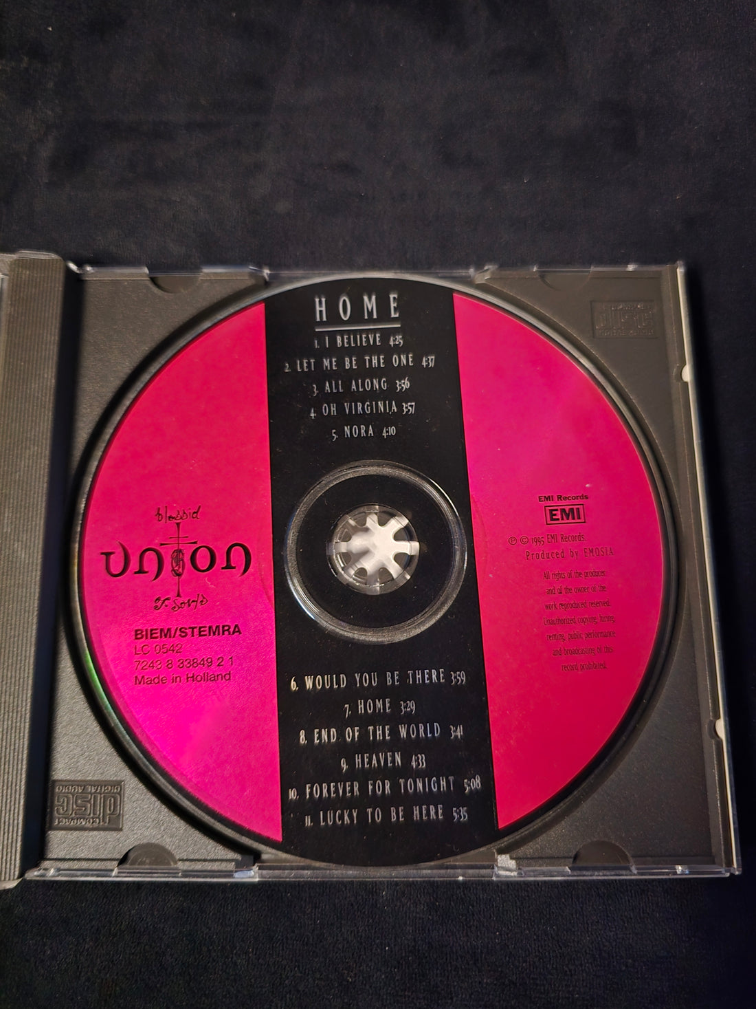 ซีดี Blessid Union Of Souls - Home CD VG