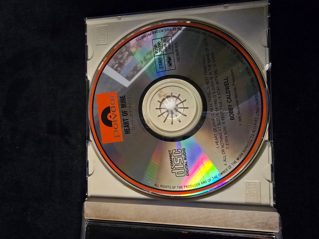 ซีดี Bobby Caldwell = Bobby Caldwell - Heart Of Mine = ハート・オブ・マイン CD VG+