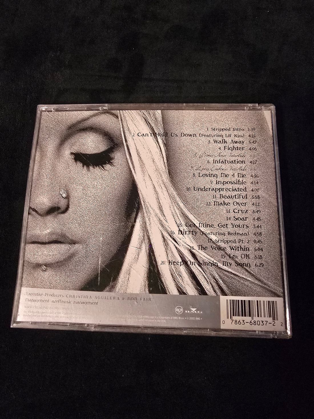 ซีดี Christina Aguilera - Stripped CD VG+