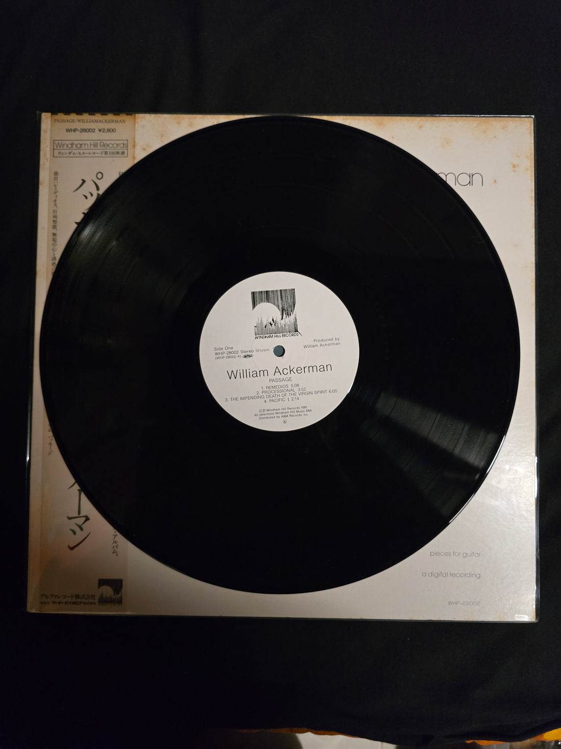 แผ่นเสียง William Ackerman - Passage Vinyl VG+