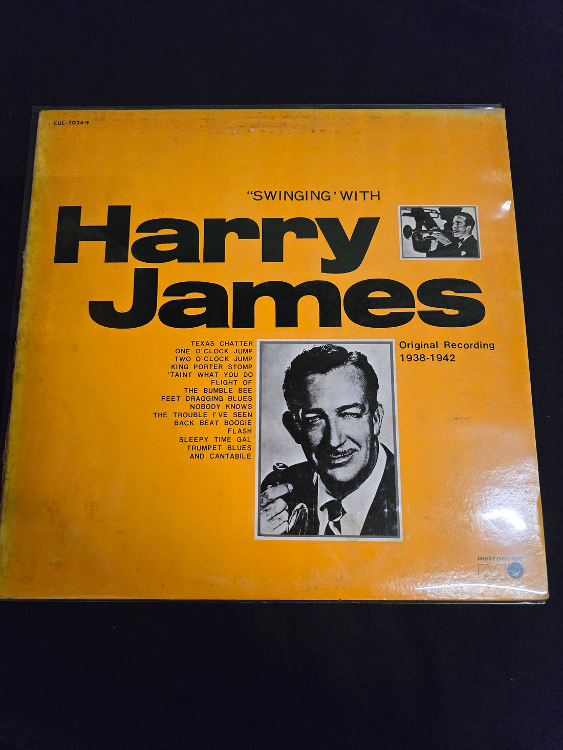 แผ่นเสียง Harry James And His Orchestra - Swinging' With Harry James Vinyl VG+