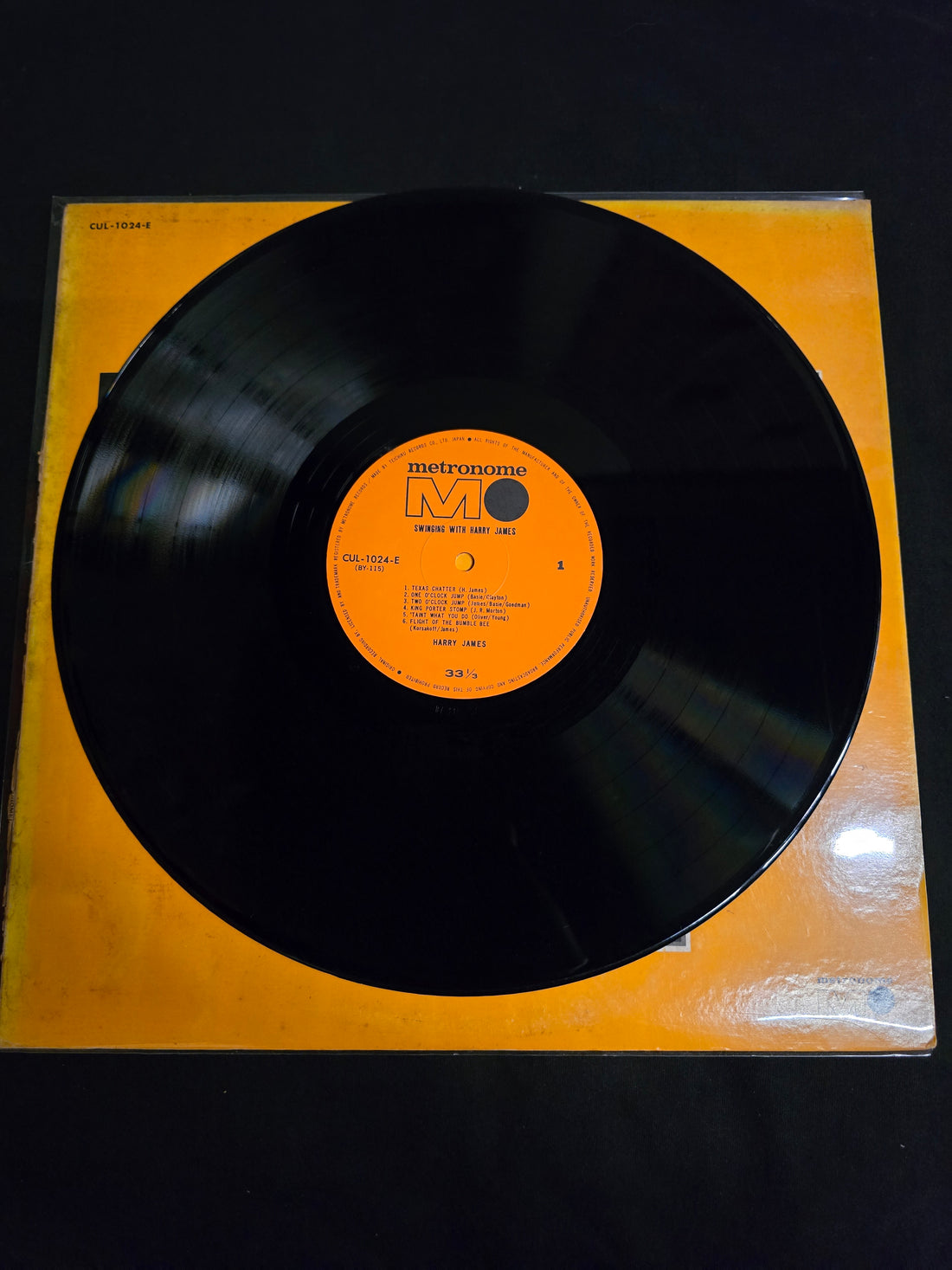 แผ่นเสียง Harry James And His Orchestra - Swinging' With Harry James Vinyl VG+