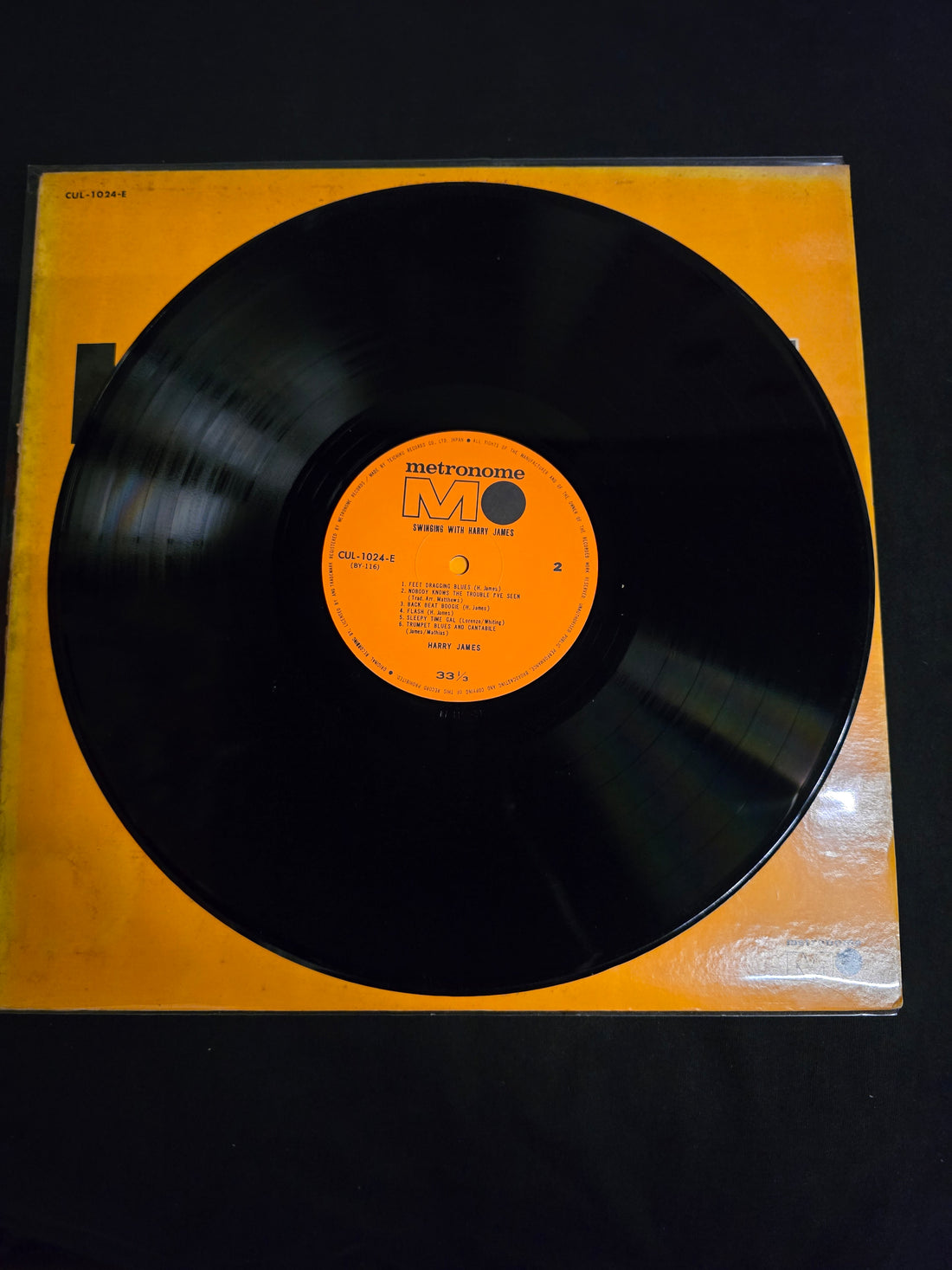 แผ่นเสียง Harry James And His Orchestra - Swinging' With Harry James Vinyl VG+