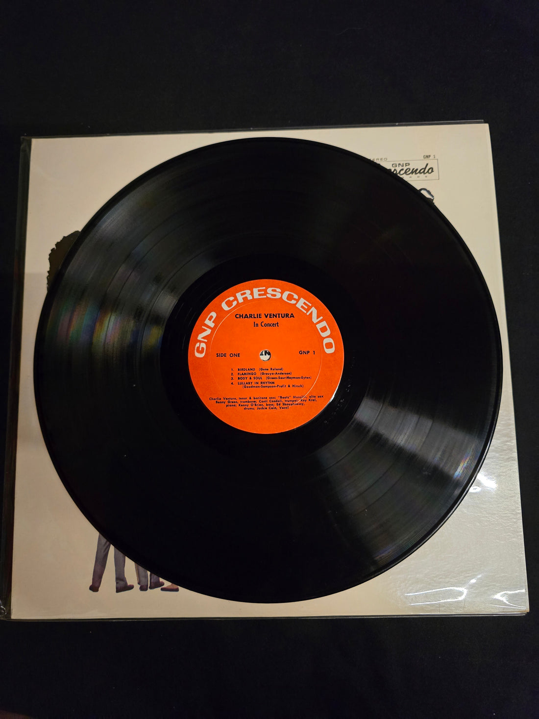 แผ่นเสียง Charlie Ventura - Charlie Ventura And His Band In Concert Vinyl VG+