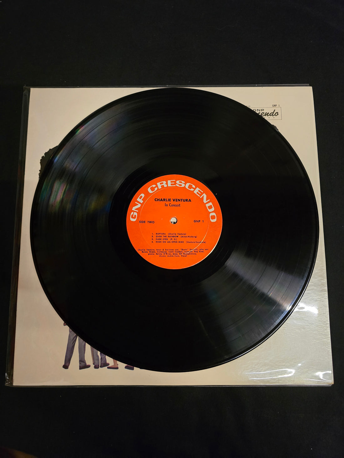 แผ่นเสียง Charlie Ventura - Charlie Ventura And His Band In Concert Vinyl VG+