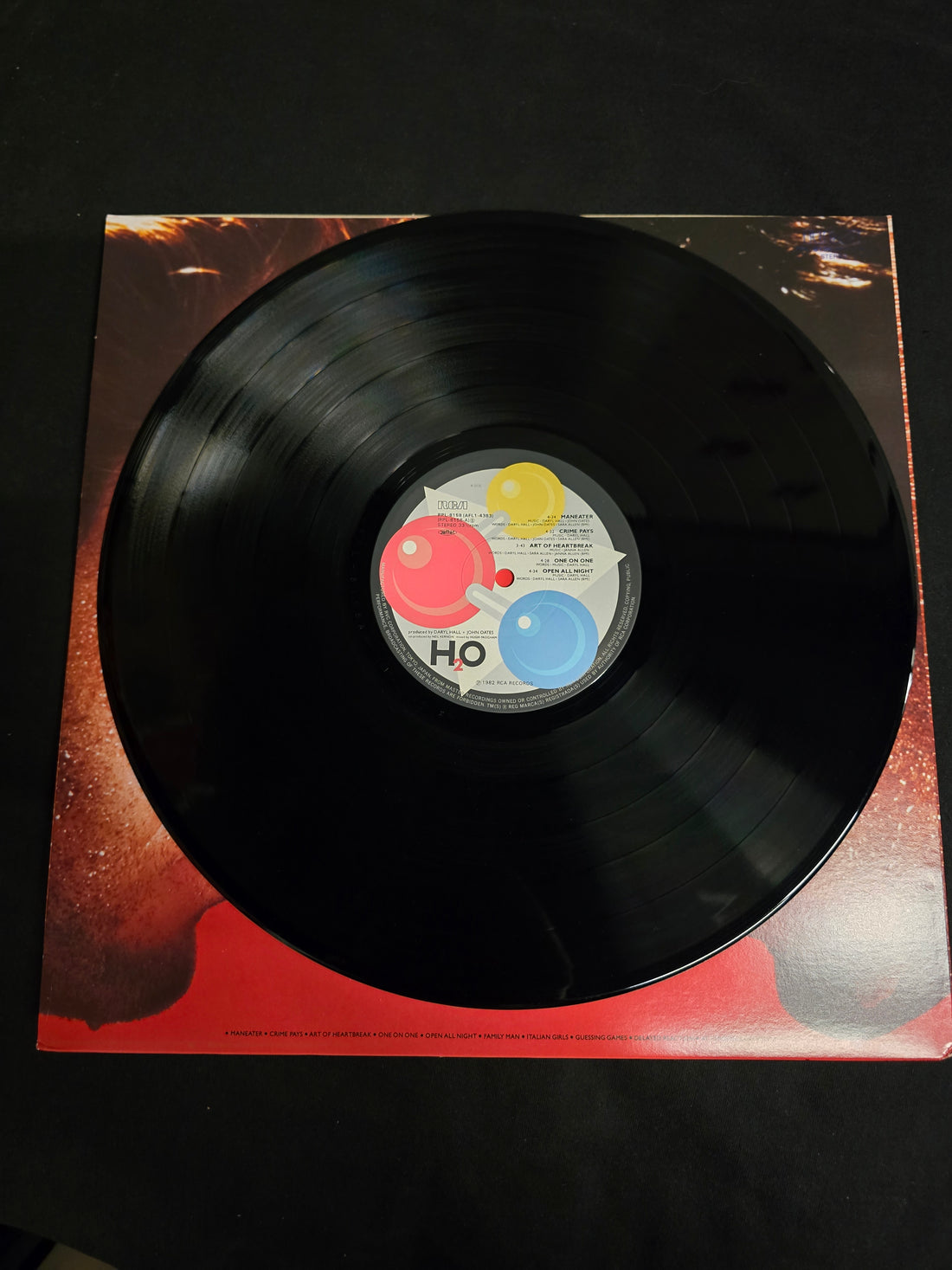 แผ่นเสียง Daryl Hall & John Oates - H₂O Vinyl VG+
