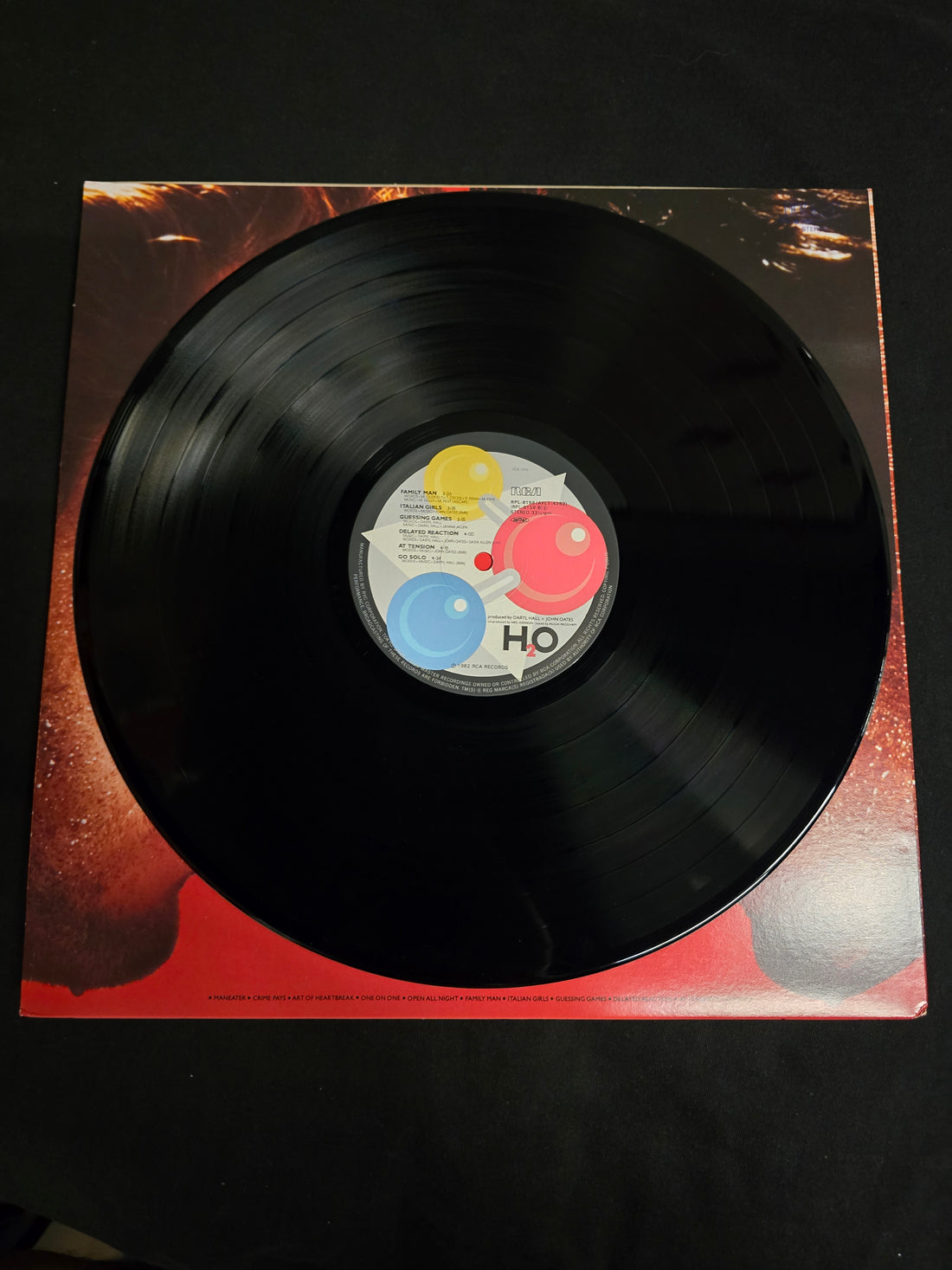 แผ่นเสียง Daryl Hall & John Oates - H₂O Vinyl VG+