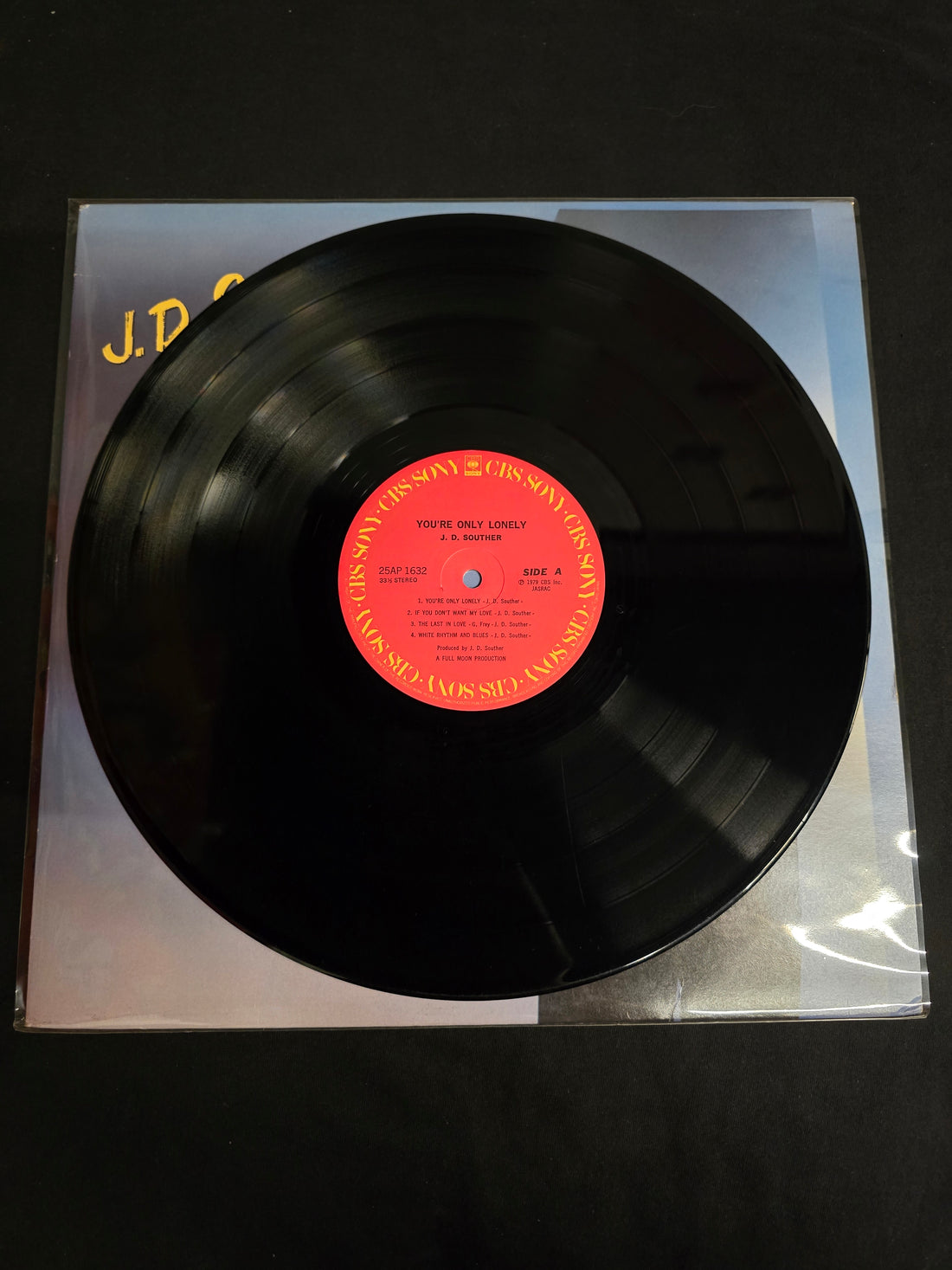 แผ่นเสียง John David Souther - You're Only Lonely Vinyl VG+