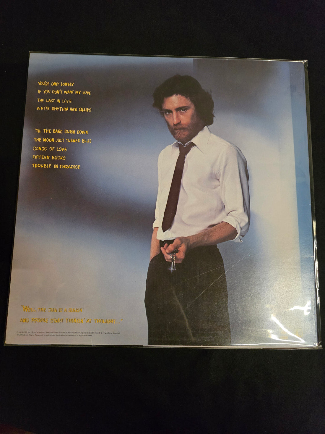 แผ่นเสียง John David Souther - You're Only Lonely Vinyl VG+
