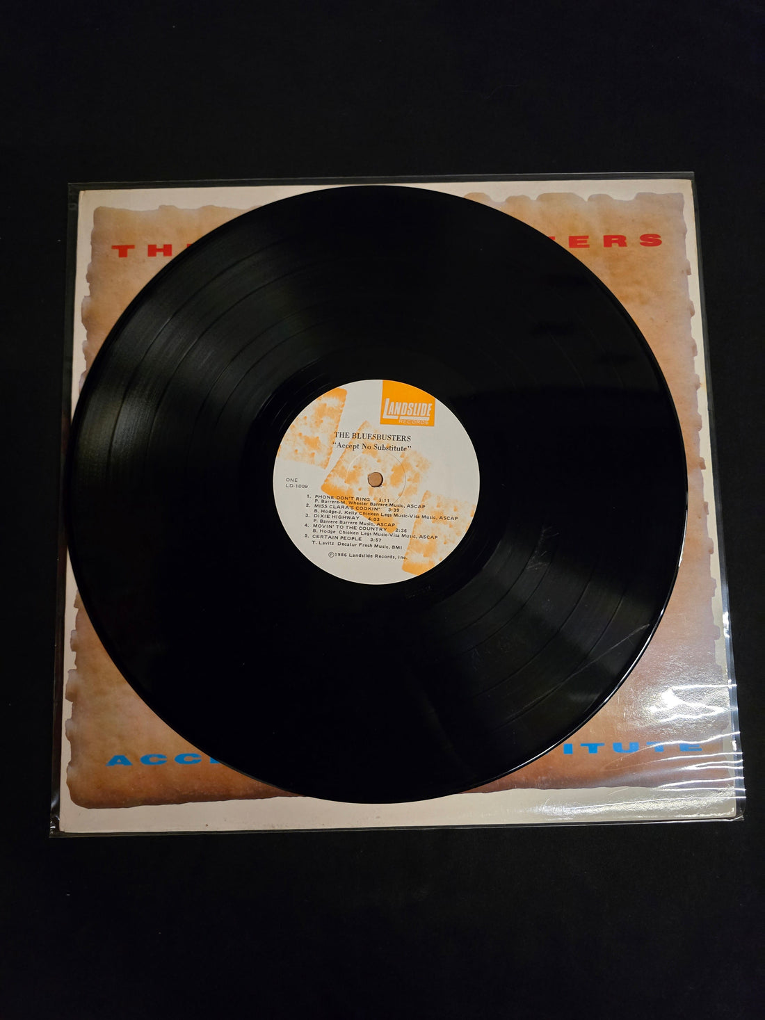 แผ่นเสียง The Bluesbusters - Accept No Substitute Vinyl VG+