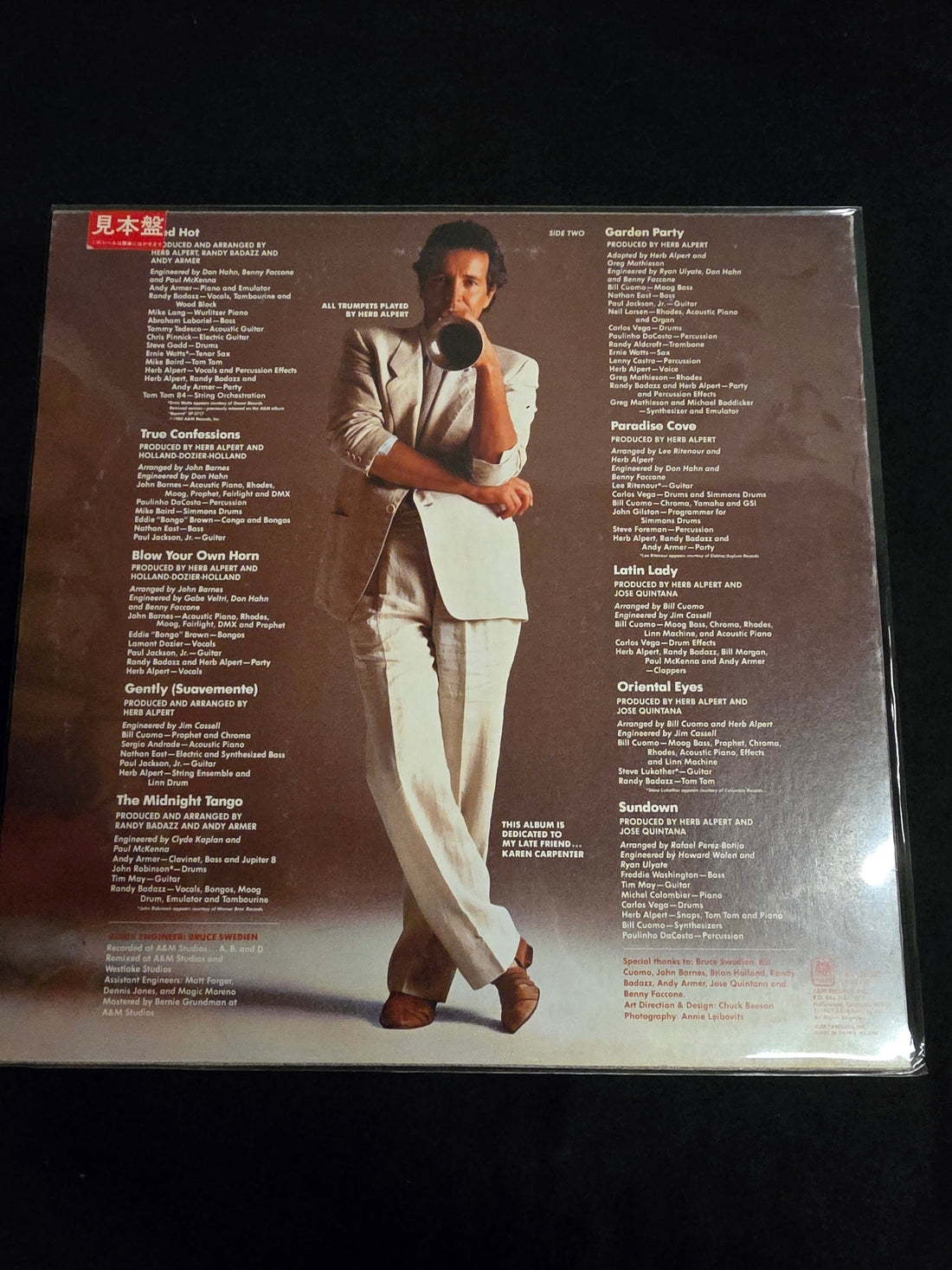 แผ่นเสียง Herb Alpert - Blow Your Own Horn Vinyl VG+