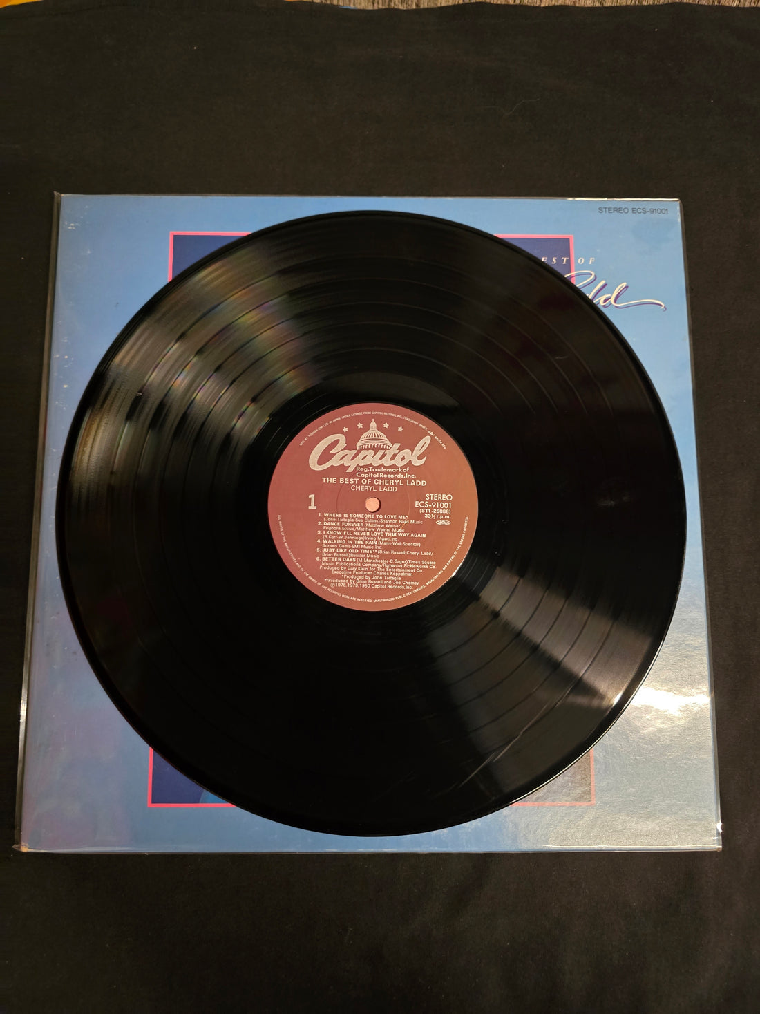 แผ่นเสียง Cheryl Ladd - The Best Of Cheryl Ladd Vinyl VG+